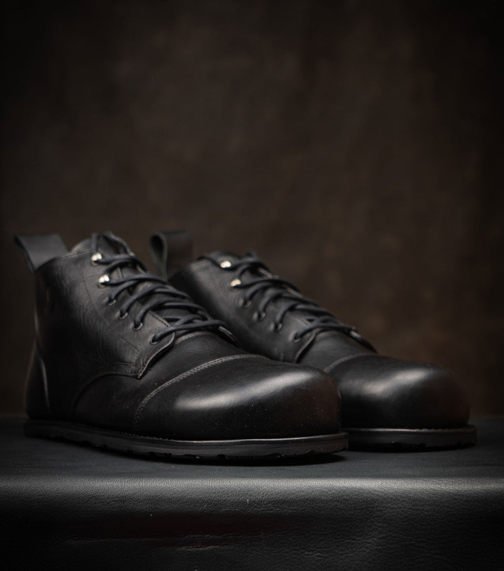 Goodyear Welted Barefoot Carpenter's Safety Boots - Barefoot Shoe Store