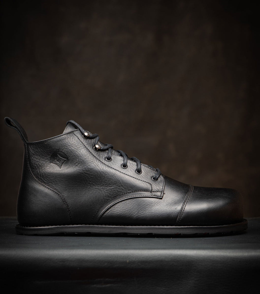 Goodyear Welted Barefoot Carpenter's Safety Boots - Barefoot Shoe Store