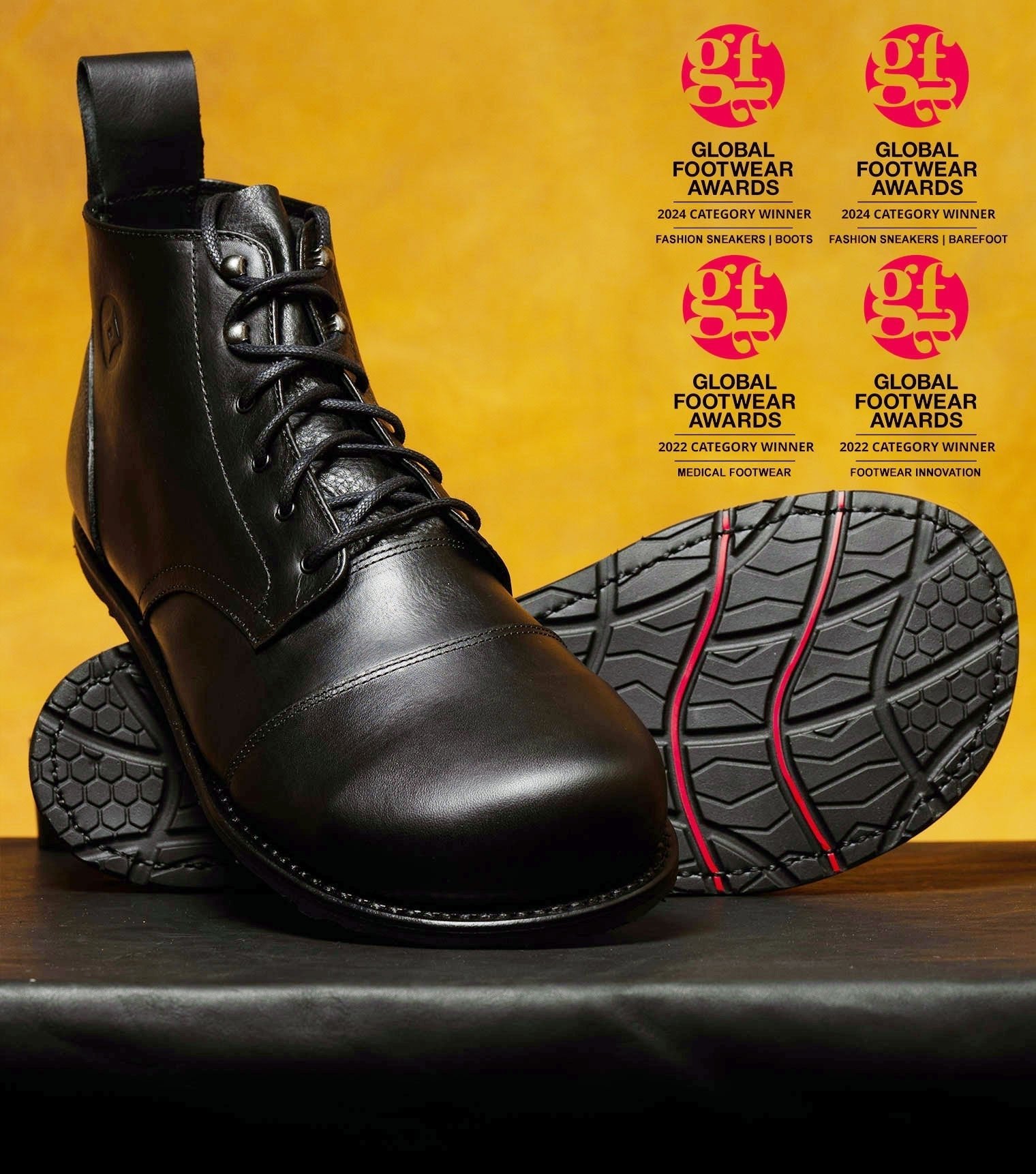 Goodyear Welted Barefoot Carpenter's Safety Boots - Barefoot Shoe Store