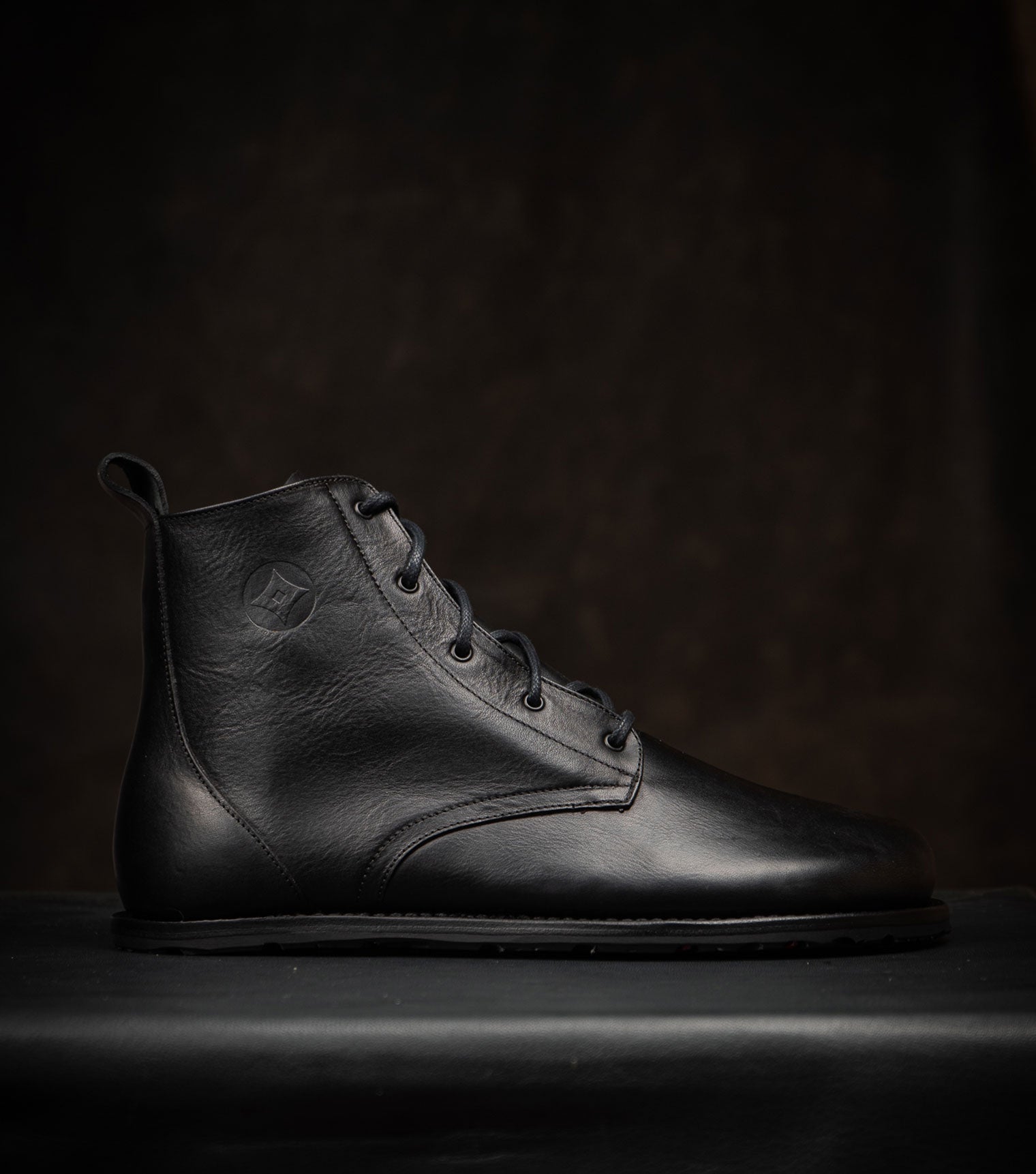 Goodyear Welted Barefoot Chukka Boots - Black - Barefoot Shoe Store