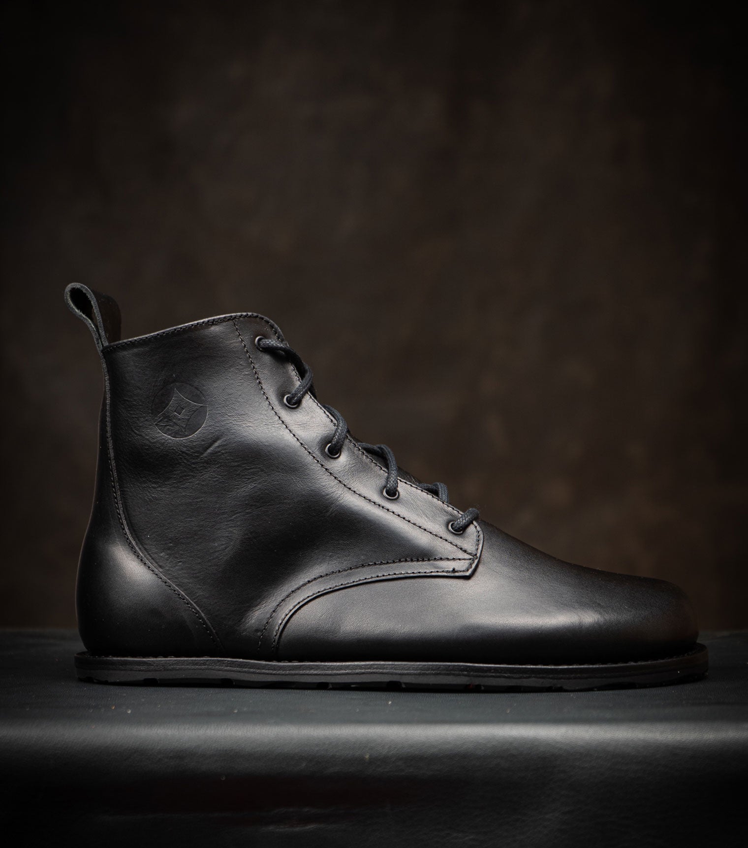 Goodyear Welted Barefoot Chukka Boots - Black - Barefoot Shoe Store