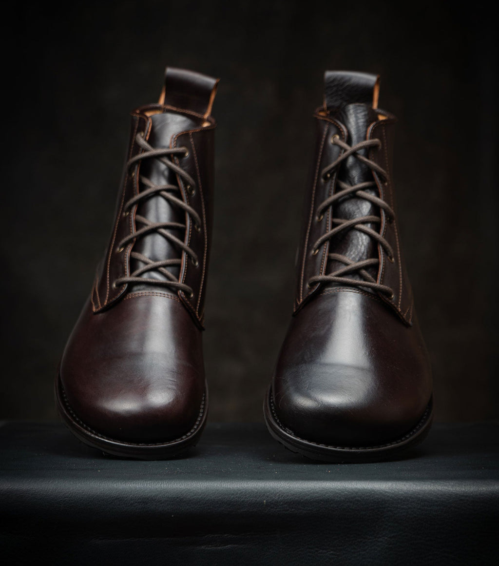 Goodyear Welted Barefoot Chukka Boots - Chocolate Brown - Barefoot Shoe Store