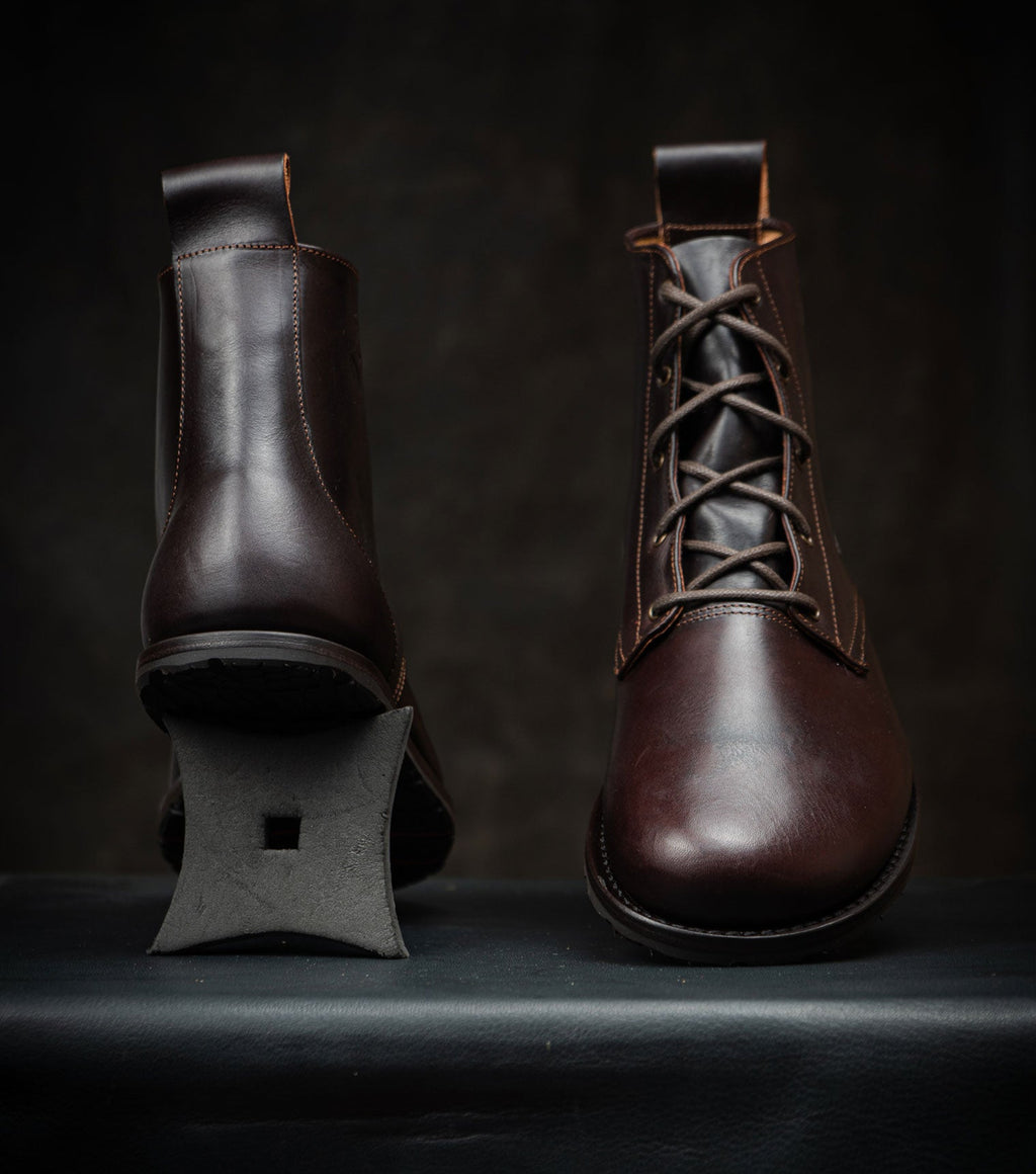 Goodyear Welted Barefoot Chukka Boots - Chocolate Brown - Barefoot Shoe Store