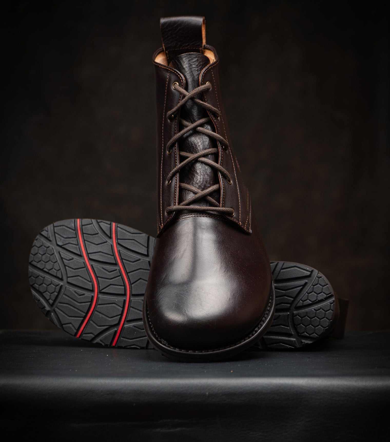 Goodyear Welted Barefoot Chukka Boots - Chocolate Brown - Barefoot Shoe Store