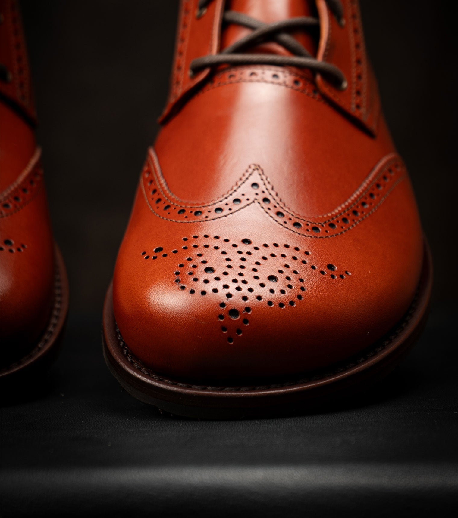 Goodyear Welted Barefoot Chukka Brogue Boots - Barefoot Shoe Store