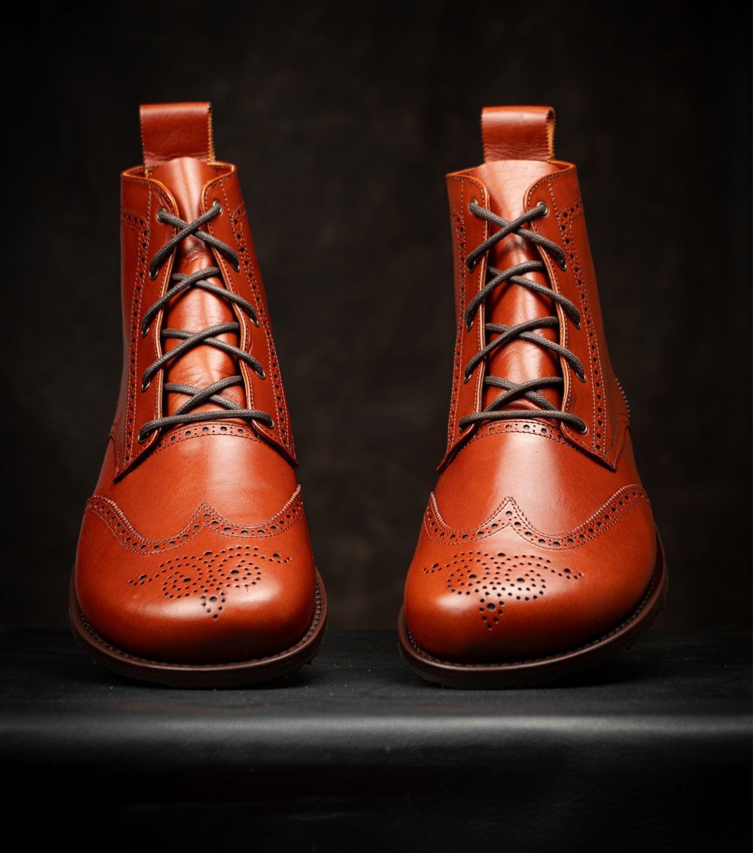 Goodyear Welted Barefoot Chukka Brogue Boots - Barefoot Shoe Store