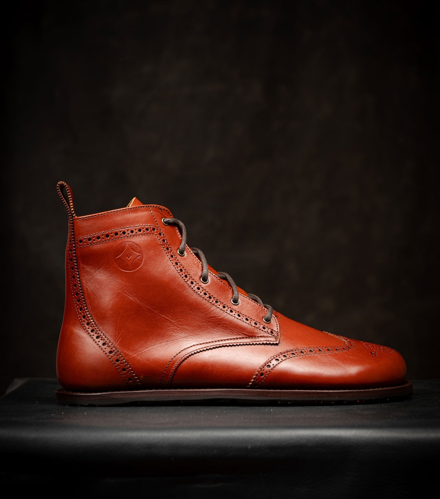 Goodyear Welted Barefoot Chukka Brogue Boots - Barefoot Shoe Store