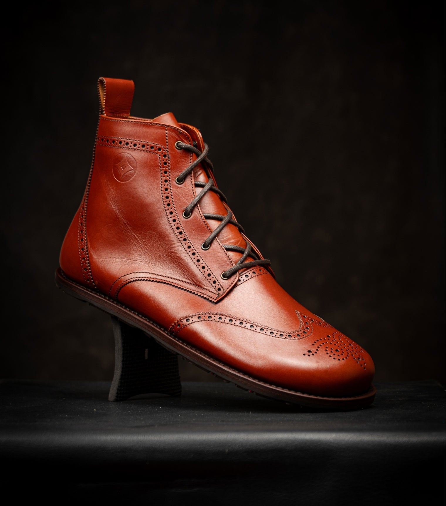 Goodyear Welted Barefoot Chukka Brogue Boots - Barefoot Shoe Store