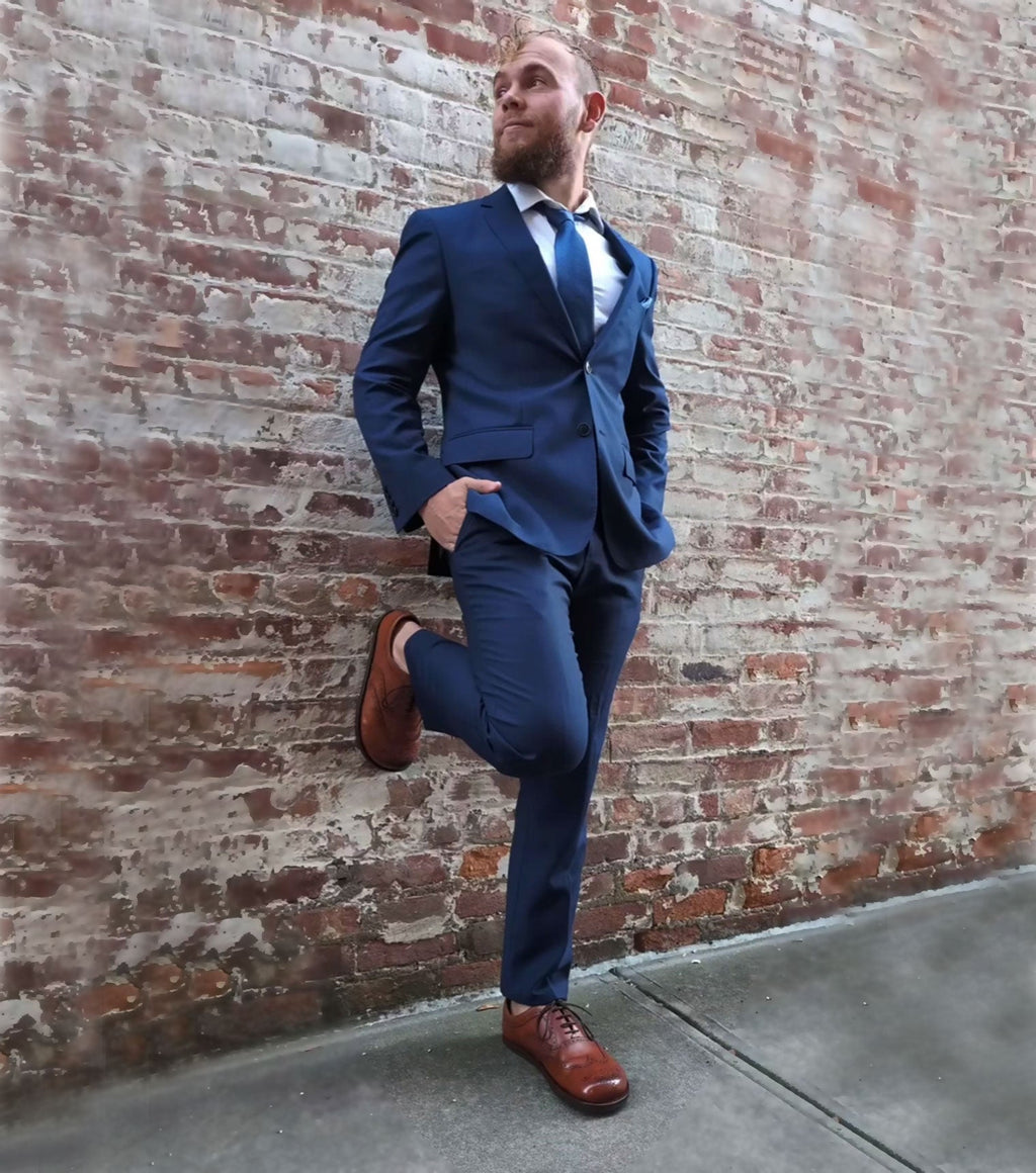 Goodyear Welted Barefoot Oxford Brogue - Barefoot Shoe Store