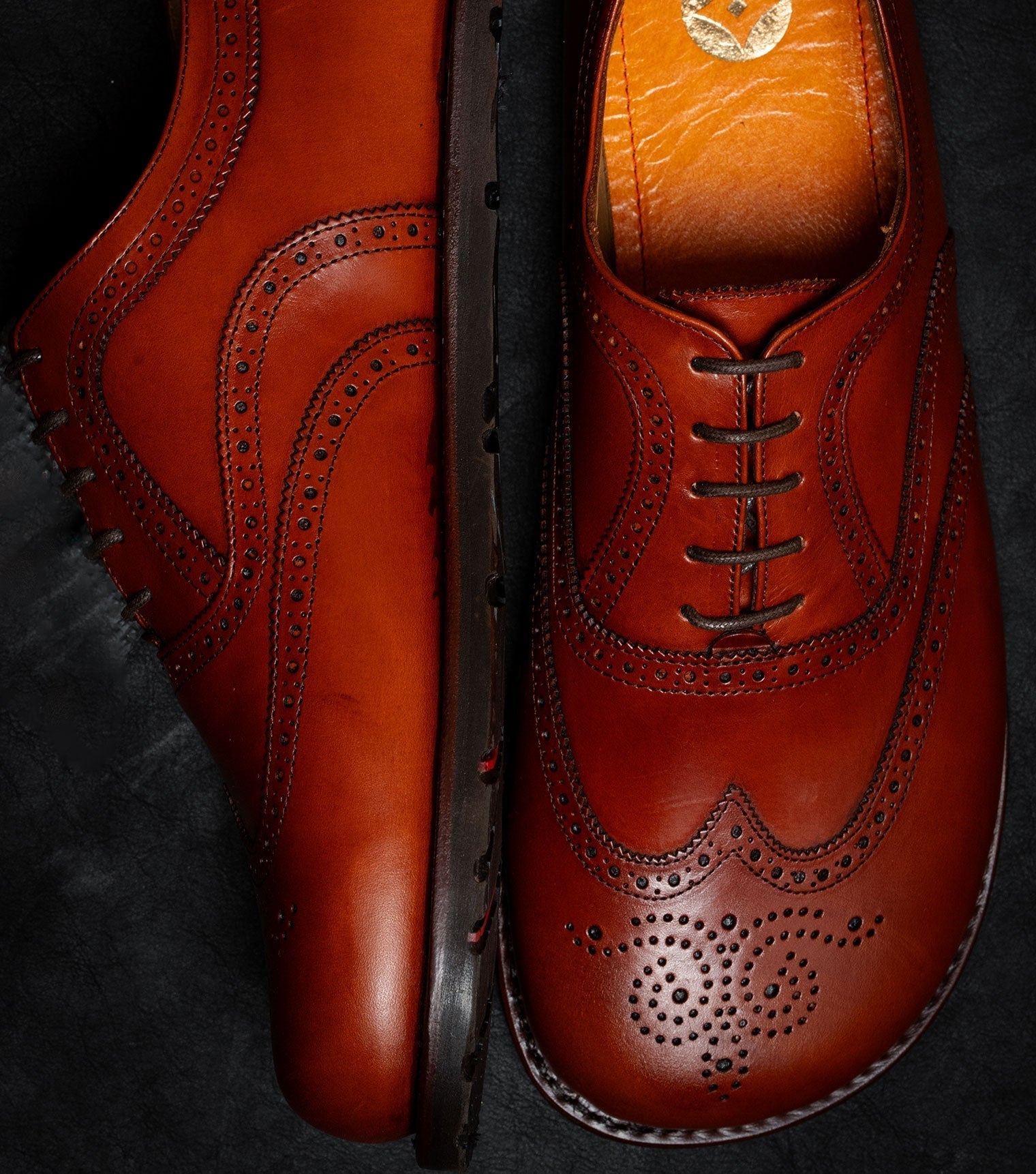 Goodyear Welted Barefoot Oxford Brogue - Barefoot Shoe Store