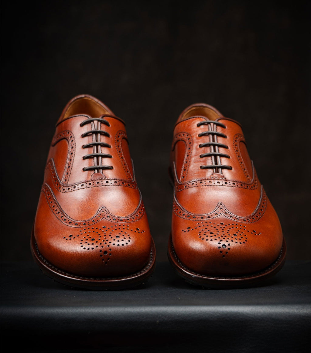 Goodyear Welted Barefoot Oxford Brogue - Barefoot Shoe Store