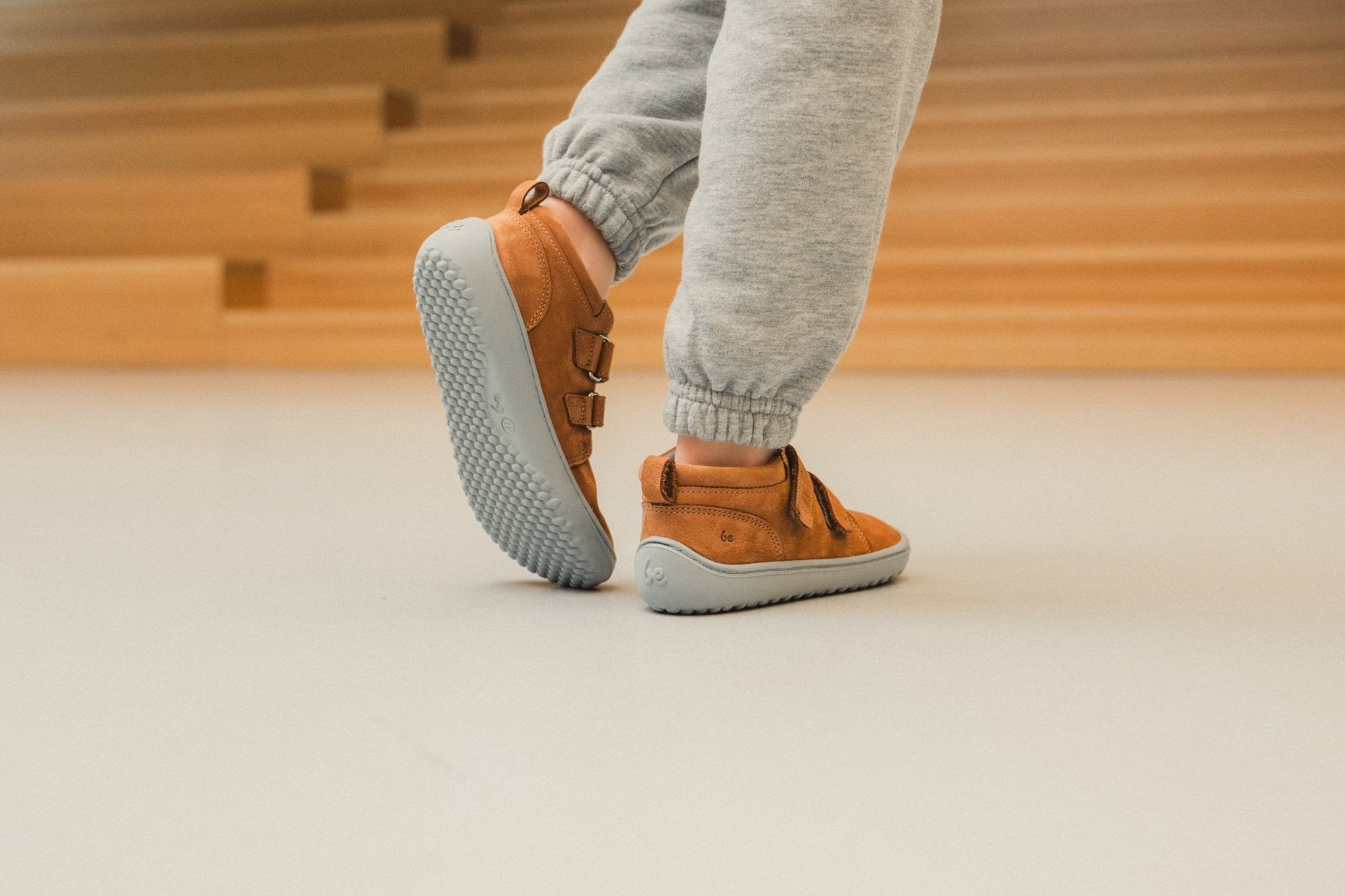 Kids barefoot Be Lenka Play - Cognac - Barefoot Shoe Store