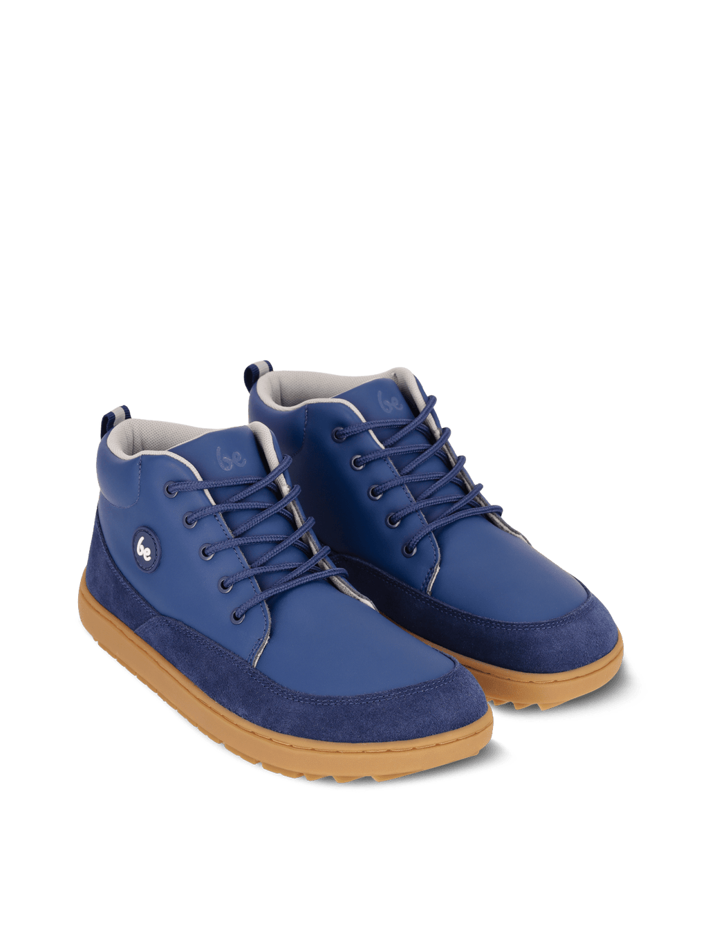Kid's barefoot boots Be Lenka Elio Junior - Dark Blue - Barefoot Shoe Store