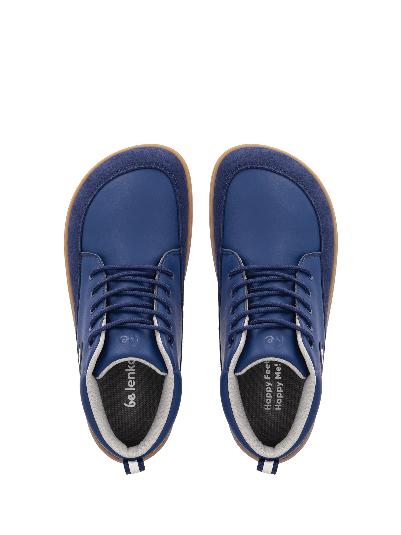 Kid's barefoot boots Be Lenka Elio Junior - Dark Blue - Barefoot Shoe Store