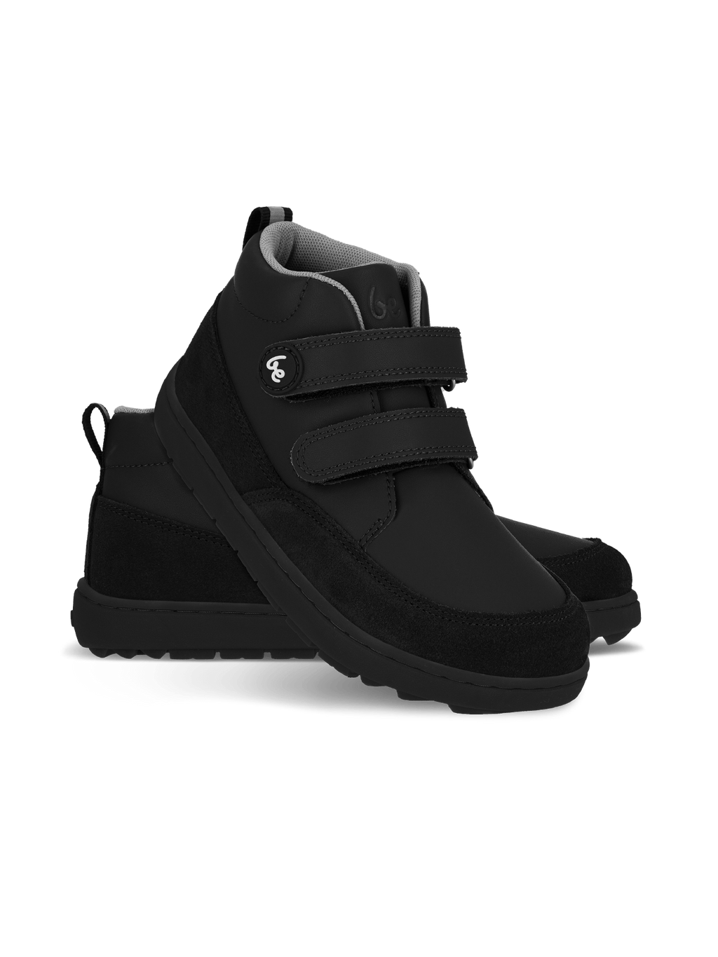 Kid's barefoot boots Be Lenka Elio Kids - All Black - Barefoot Shoe Store