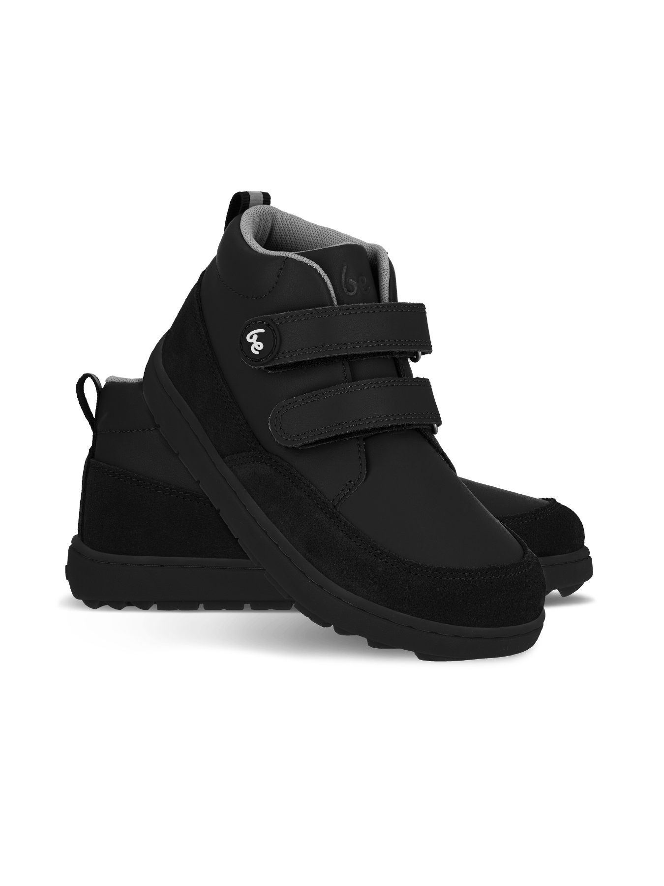 Kid's barefoot boots Be Lenka Elio Kids - All Black - Barefoot Shoe Store