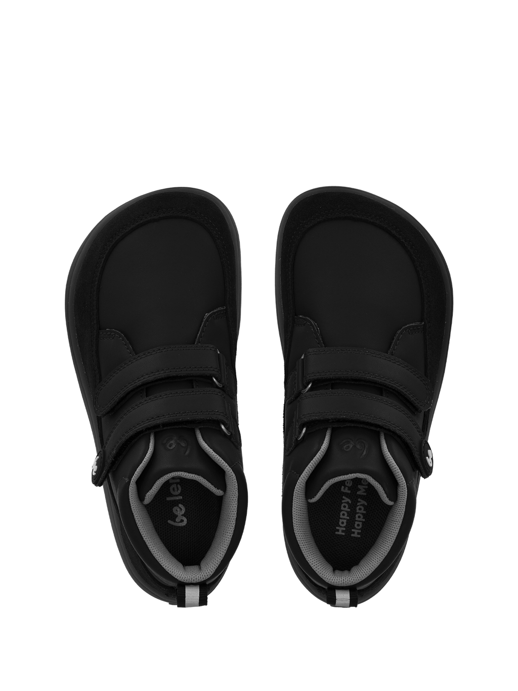 Kid's barefoot boots Be Lenka Elio Kids - All Black - Barefoot Shoe Store