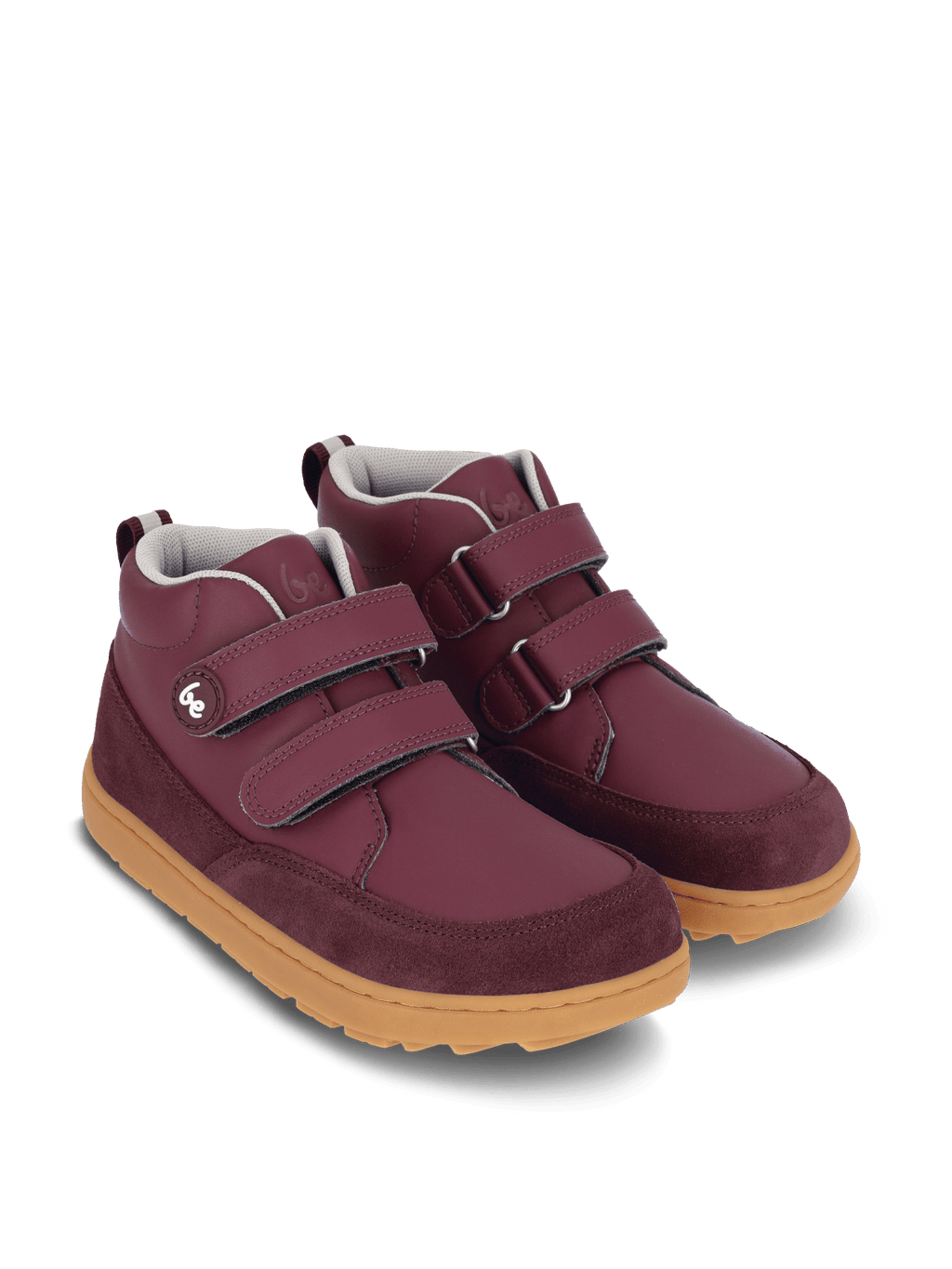 Kid's barefoot boots Be Lenka Elio Kids - Berry - Barefoot Shoe Store