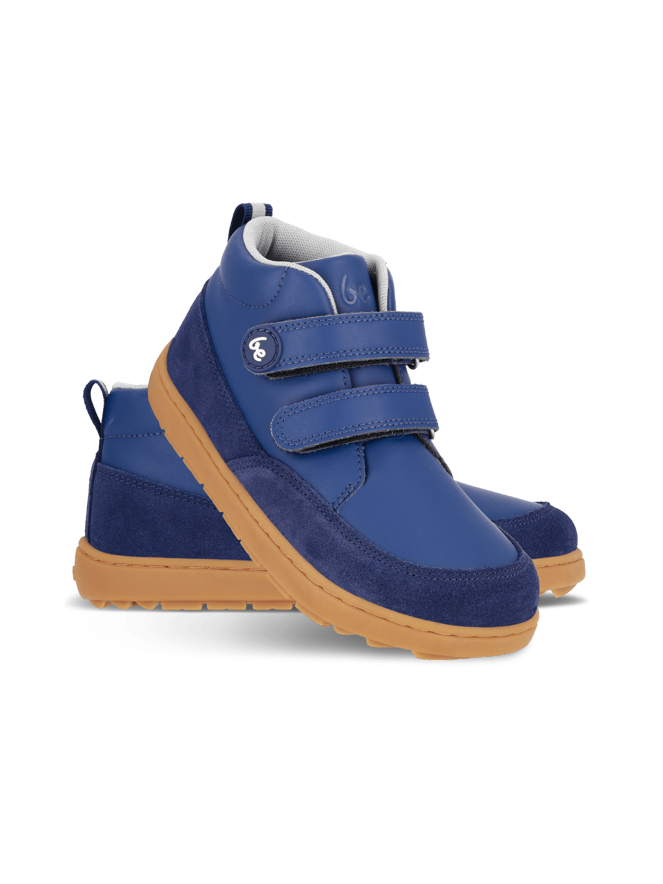 Kid's barefoot boots Be Lenka Elio Kids - Dark Blue - Barefoot Shoe Store
