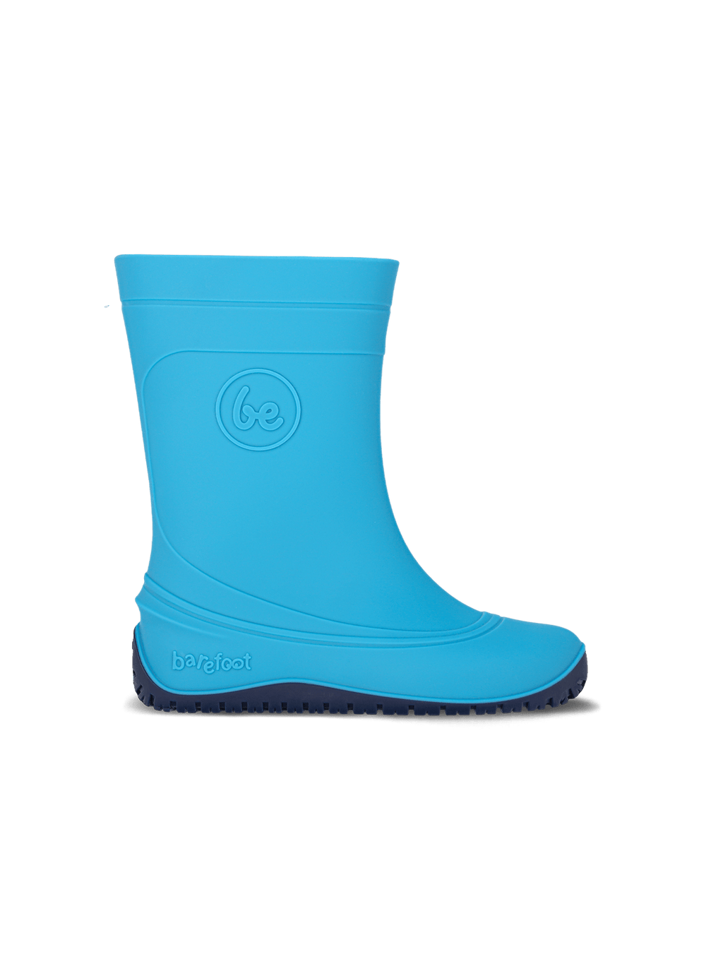 Kids Barefoot Rain Boots Be Lenka Pudds - Aqua Blue - Barefoot Shoe Store
