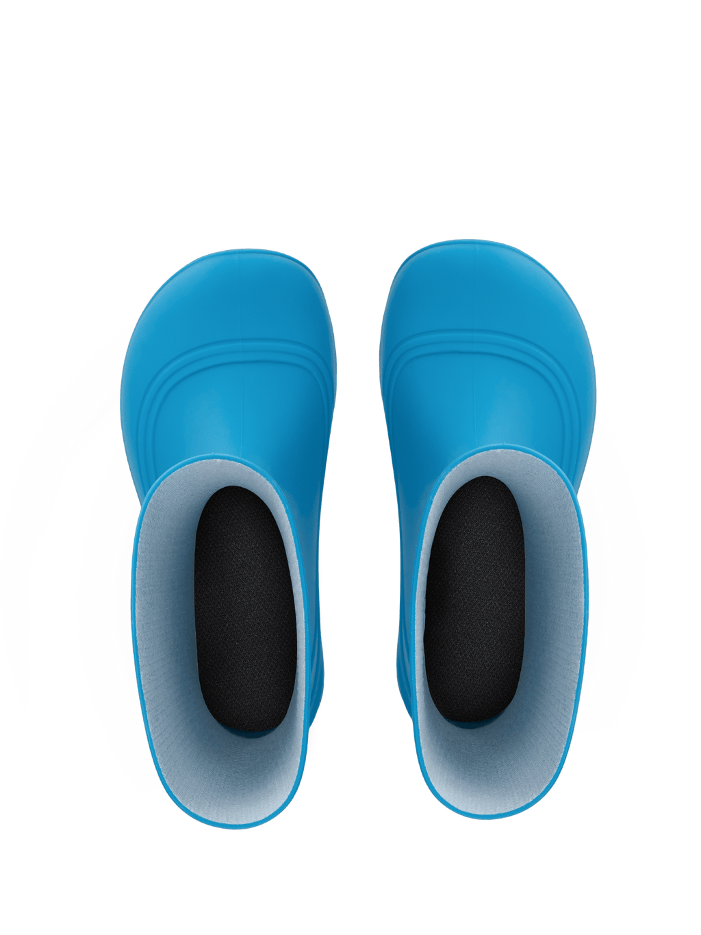 Kids Barefoot Rain Boots Be Lenka Pudds - Aqua Blue - Barefoot Shoe Store