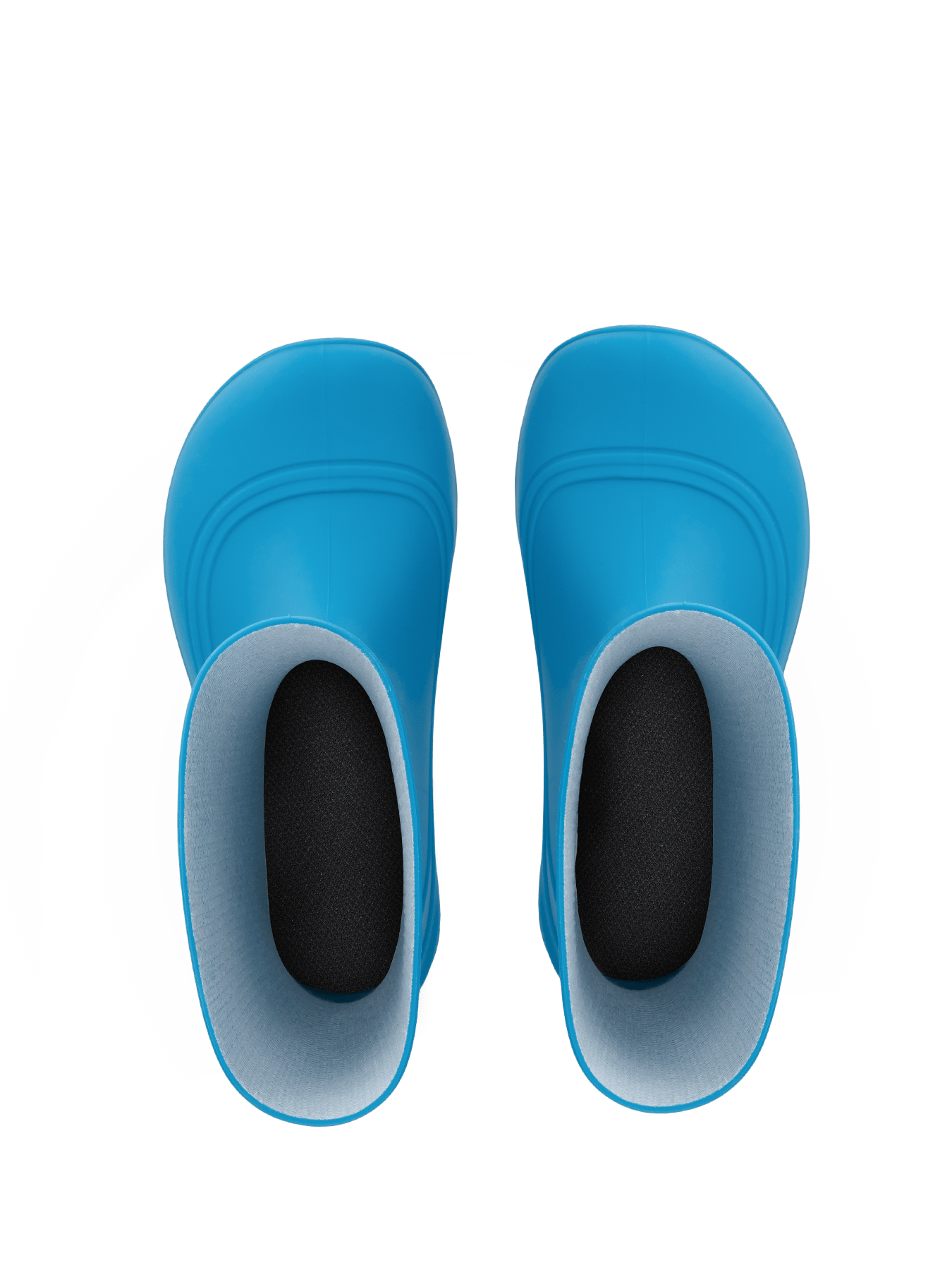Kids Barefoot Rain Boots Be Lenka Pudds - Aqua Blue - Barefoot Shoe Store