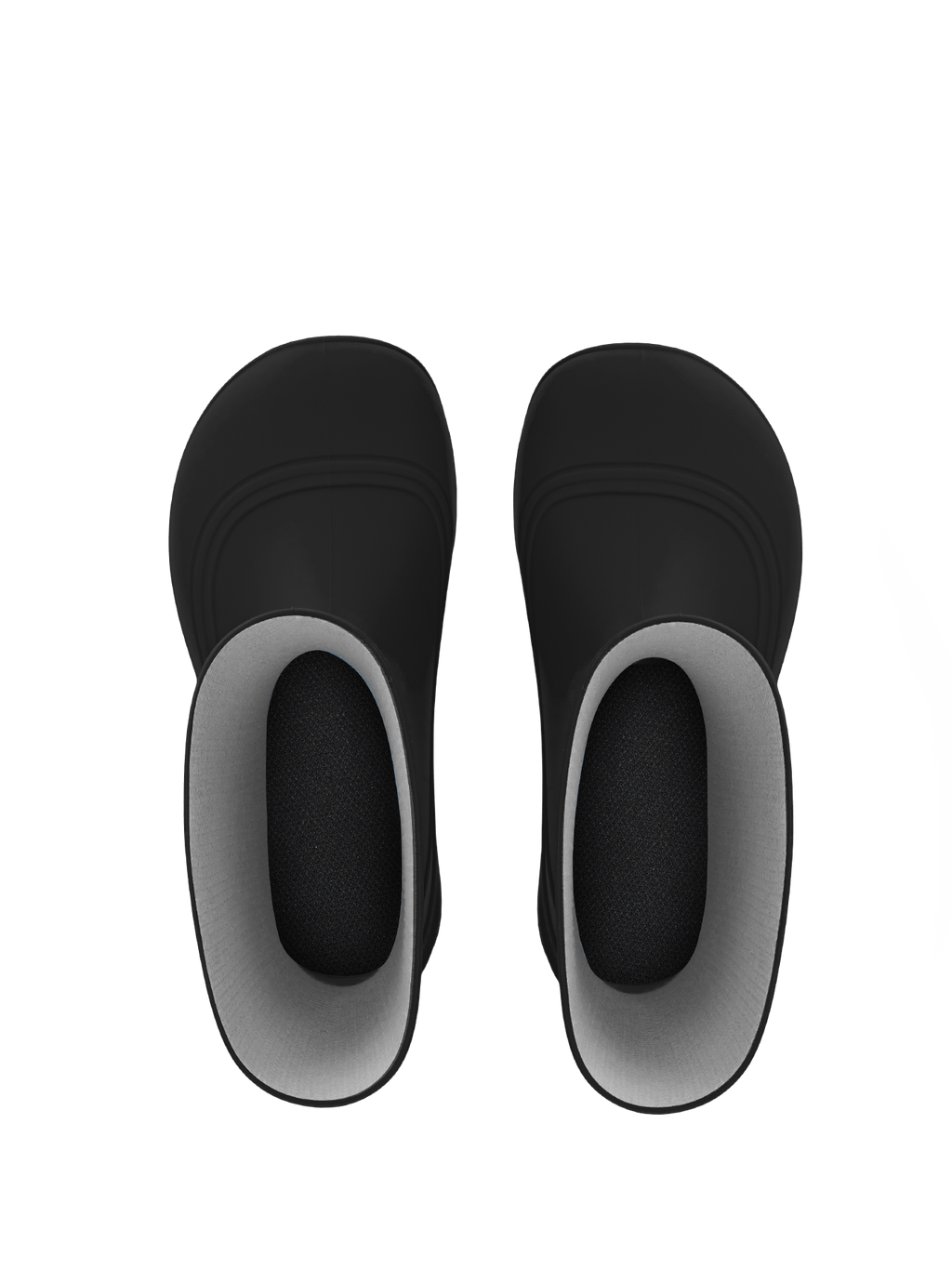 Kids Barefoot Rain Boots Be Lenka Pudds - Black - Barefoot Shoe Store