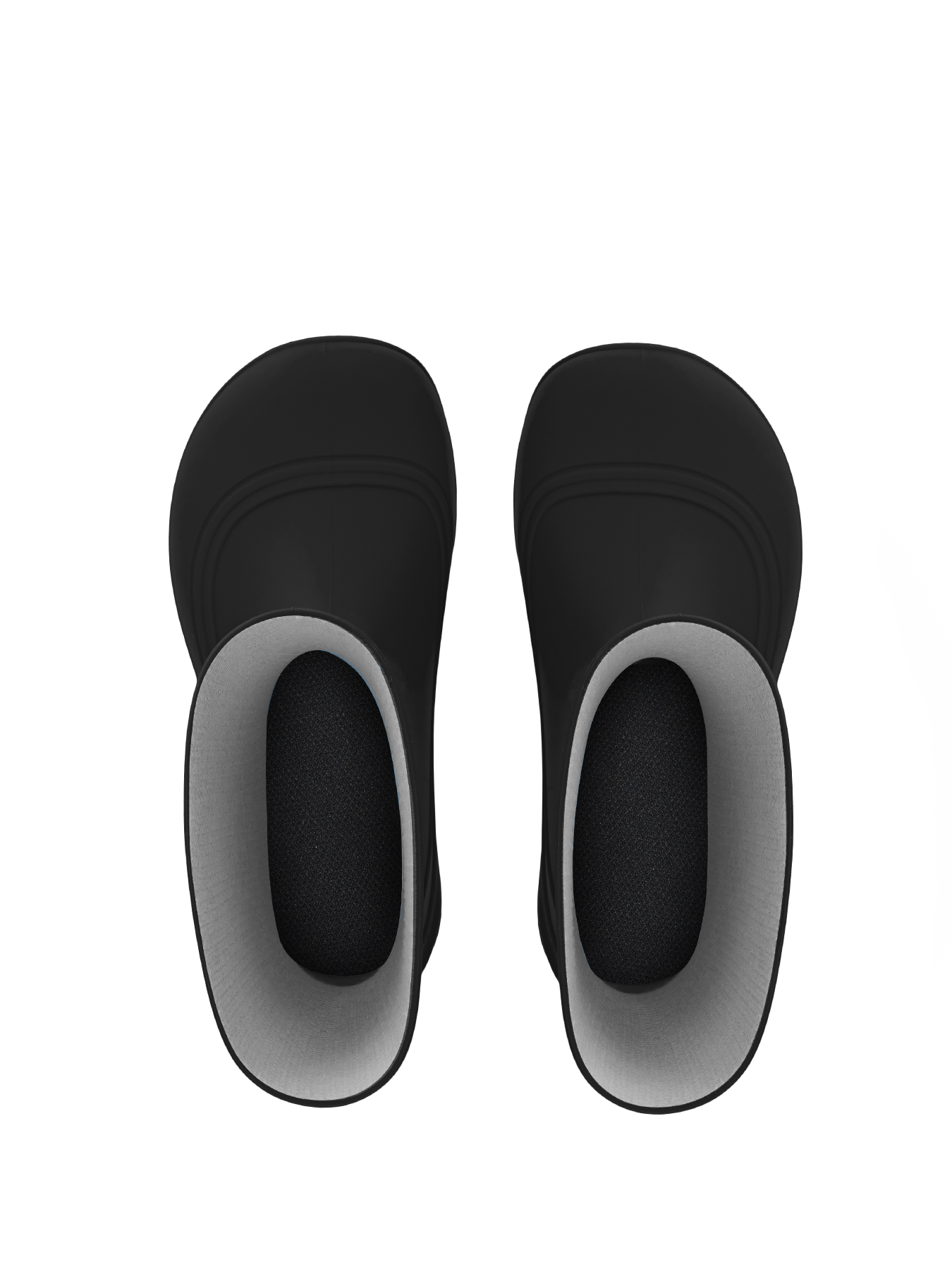 Kids Barefoot Rain Boots Be Lenka Pudds - Black - Barefoot Shoe Store