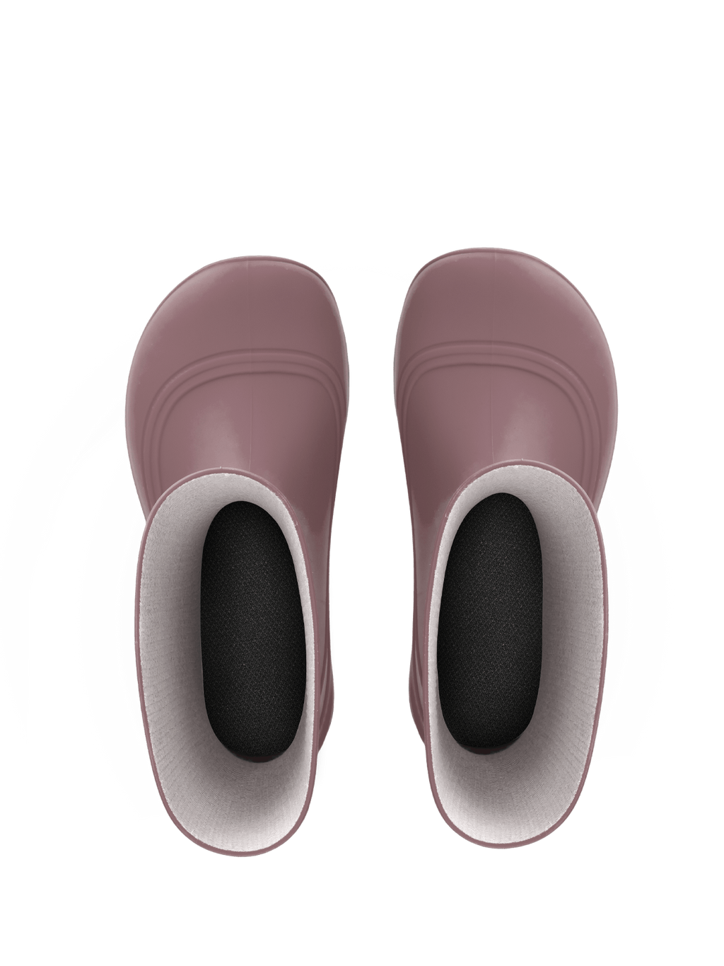 Kids Barefoot Rain Boots Be Lenka Pudds - Misty Pink - Barefoot Shoe Store