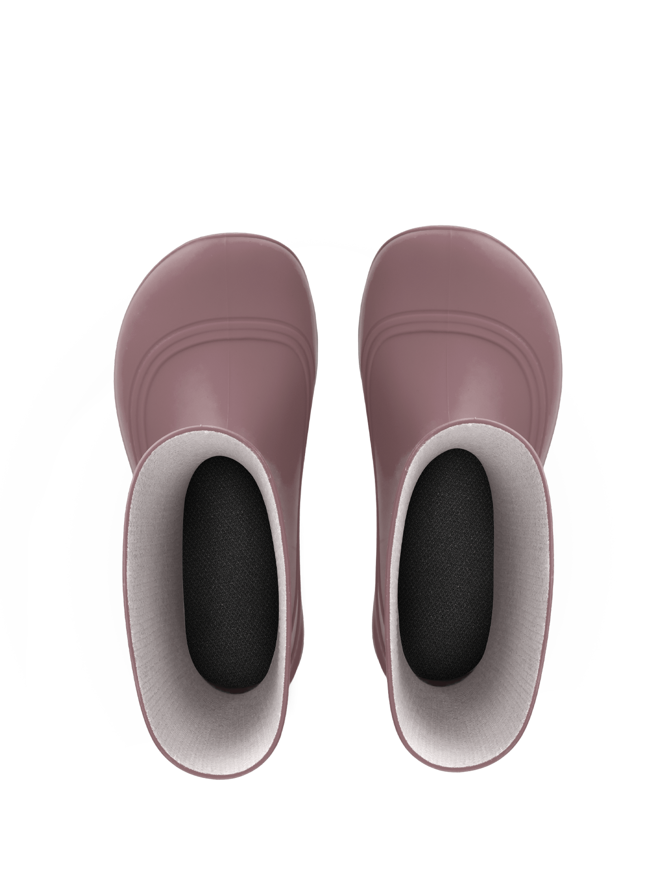 Kids Barefoot Rain Boots Be Lenka Pudds - Misty Pink - Barefoot Shoe Store