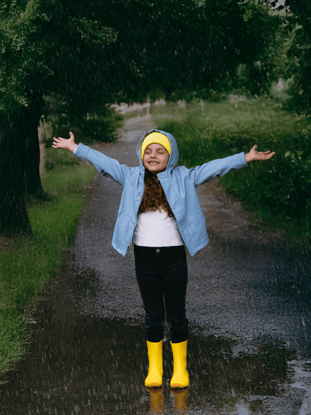 Kids Barefoot Rain Bootss Be Lenka Pudds - Yellow - Barefoot Shoe Store