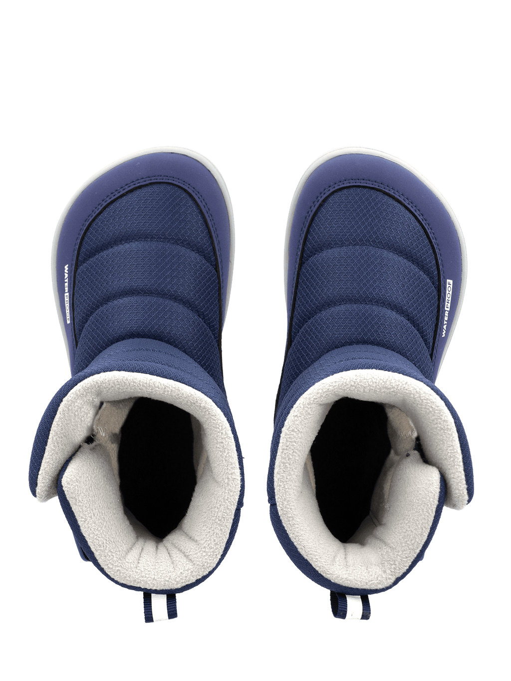 Kid's barefoot snow boots Be Lenka Ailo Junior - Dark Blue - Barefoot Shoe Store