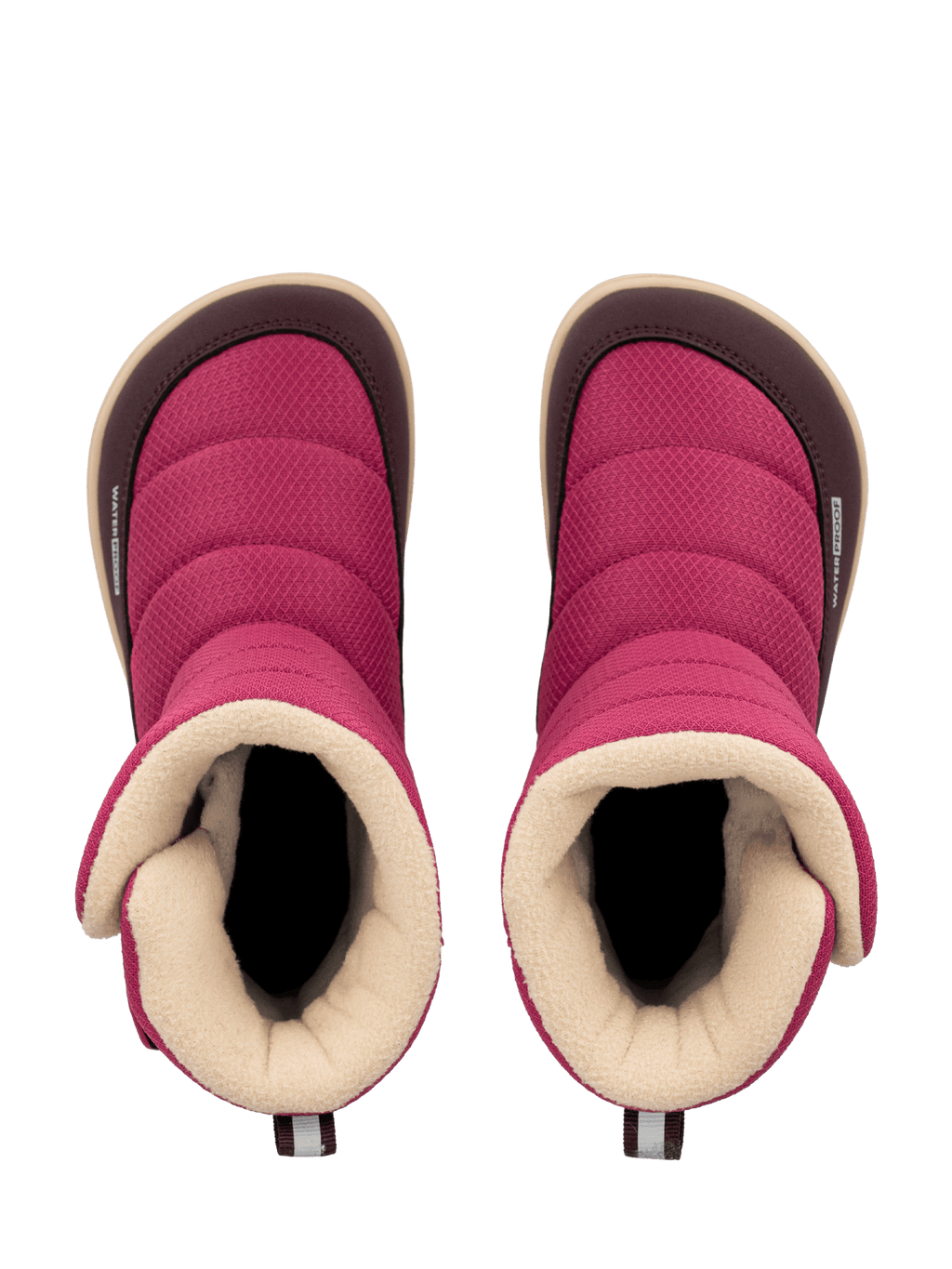 Kid's barefoot snow boots Be Lenka Ailo Preschool - Berry - Barefoot Shoe Store
