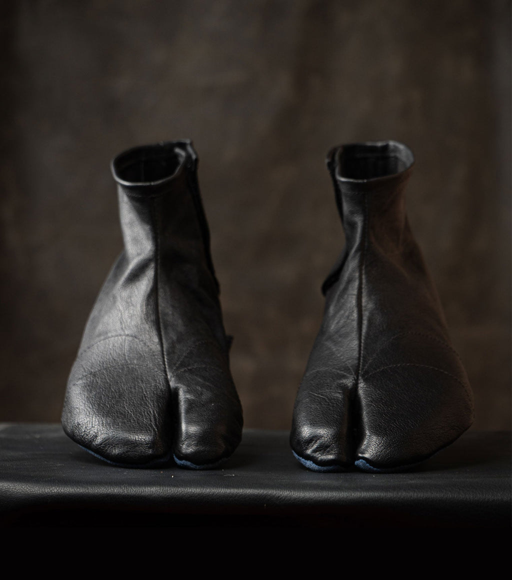 Ninja Soft Leather Indoor Tabi Boots - Barefoot Shoe Store