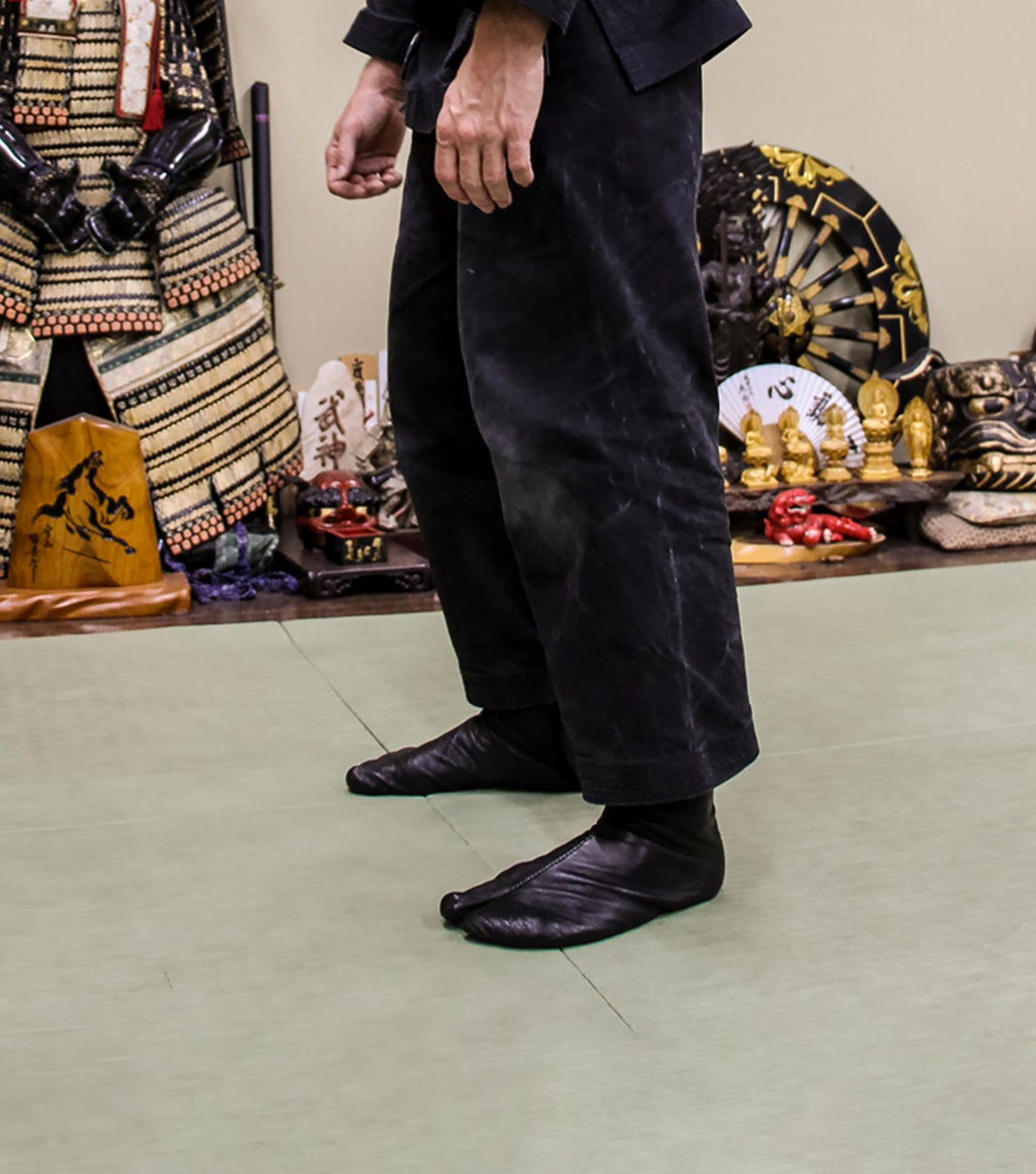 Ninja Soft Leather Indoor Tabi Boots - Barefoot Shoe Store