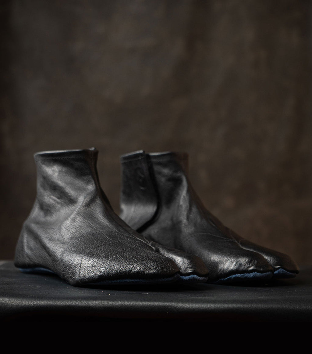 Ninja Soft Leather Indoor Tabi Boots - Barefoot Shoe Store