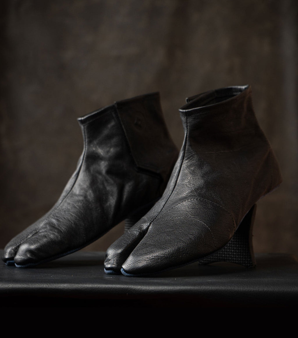 Ninja Soft Leather Indoor Tabi Boots - Barefoot Shoe Store