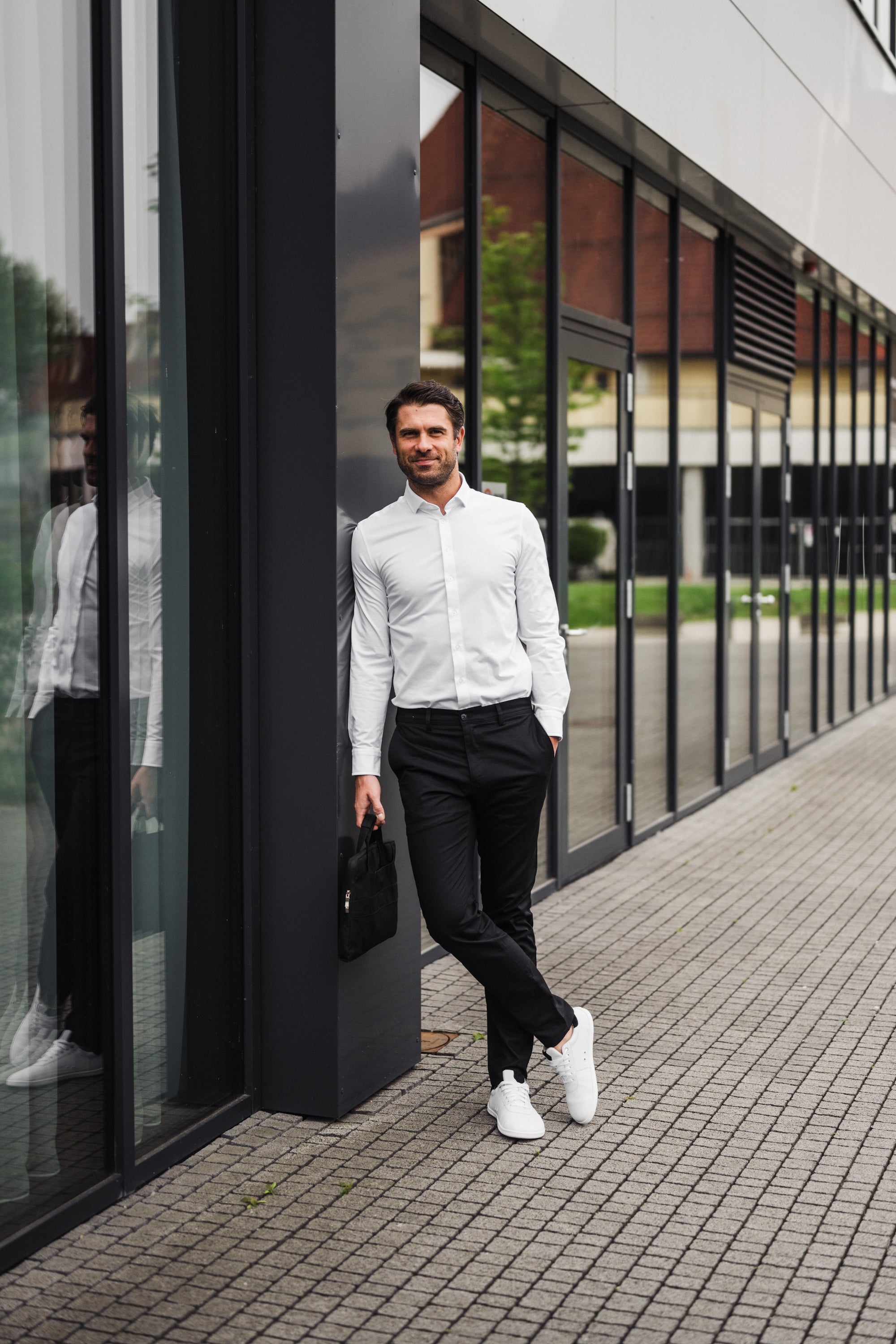 Men’s Shirt Slim Be Lenka Essentials - White