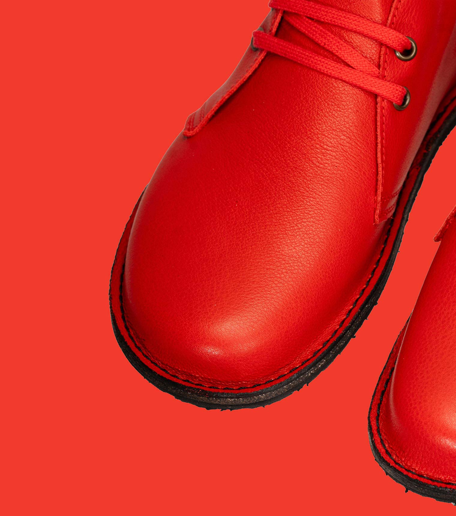 Red Barefoot Desert Boots | Barefoot Pals - Barefoot Shoe Store