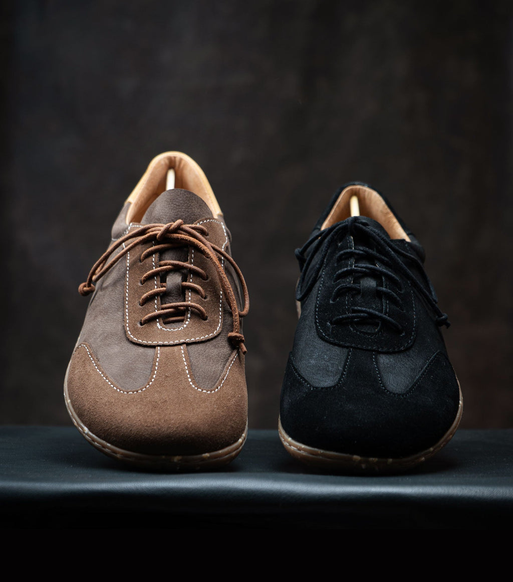 Sneaky Ninjas | Barefoot Retro Trainers Black - Barefoot Shoe Store