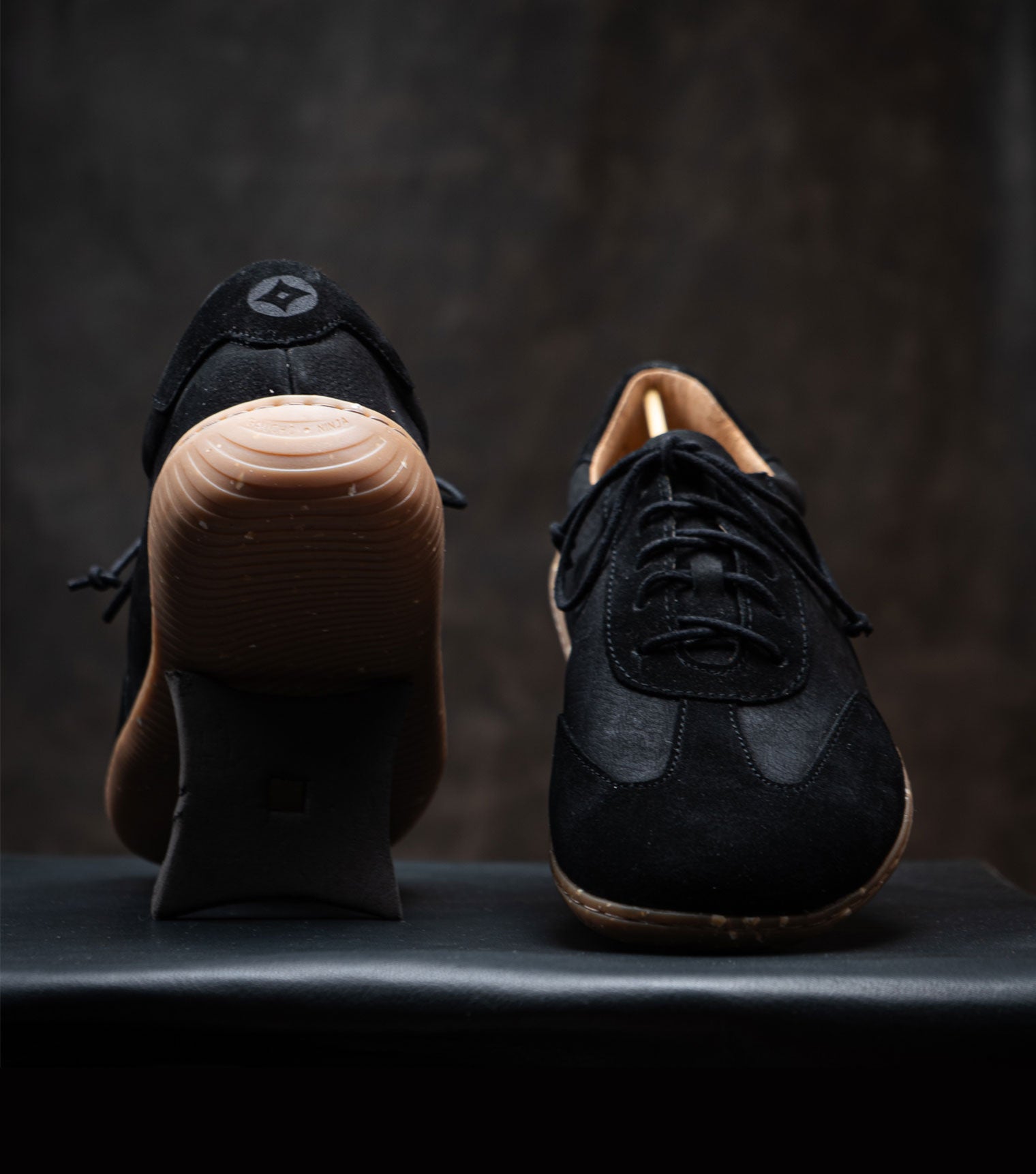 Sneaky Ninjas | Barefoot Retro Trainers Black - Barefoot Shoe Store