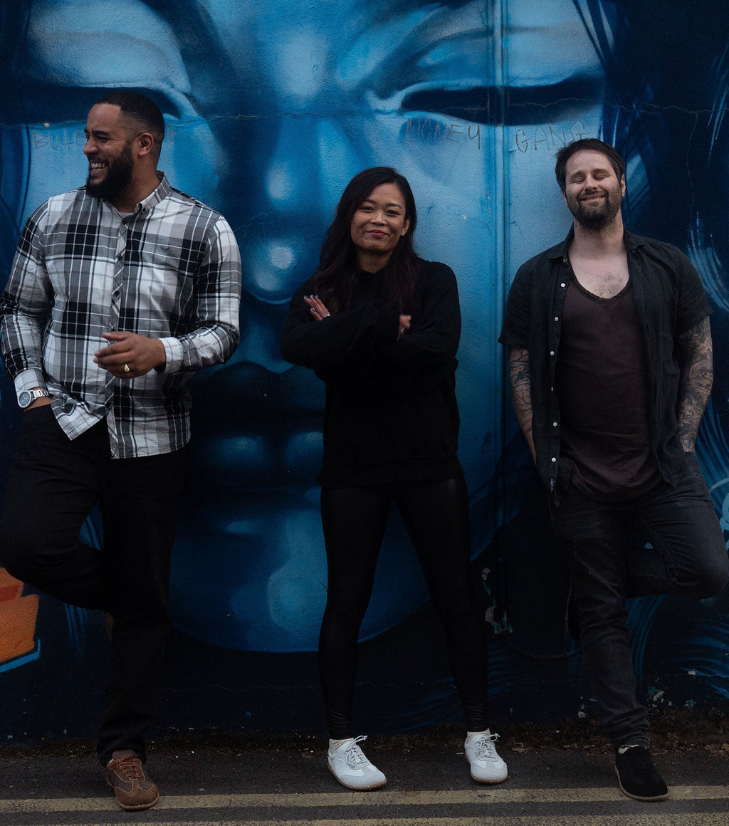 Sneaky Ninjas | Barefoot Retro Trainers Black - Barefoot Shoe Store