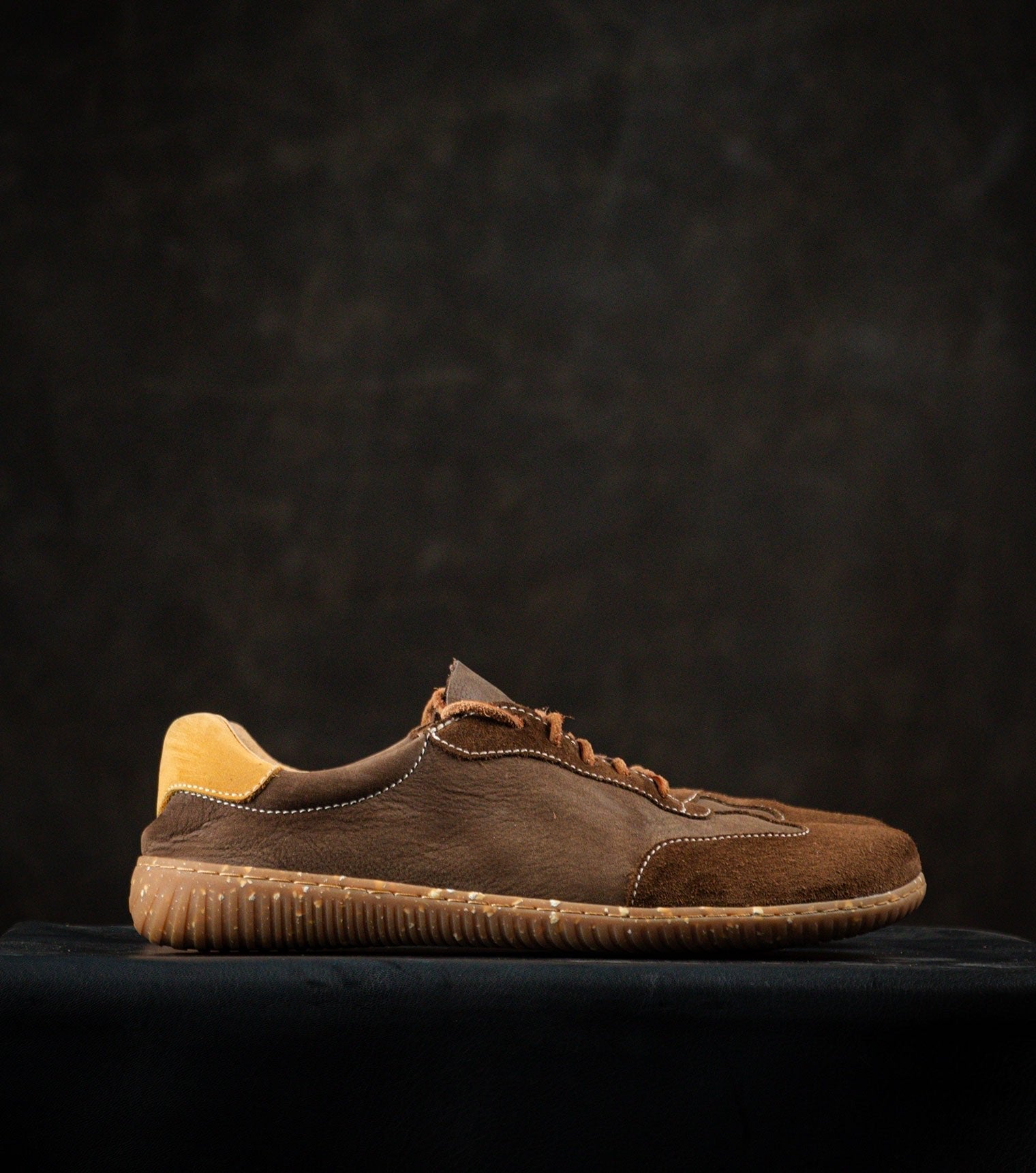 Sneaky Ninjas | Barefoot Retro Trainers Brown - Barefoot Shoe Store