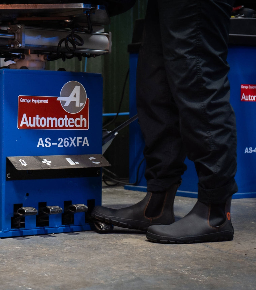 Sneaky Ninjas | Barefoot Safety Chelsea Boots in Black - Barefoot Shoe Store