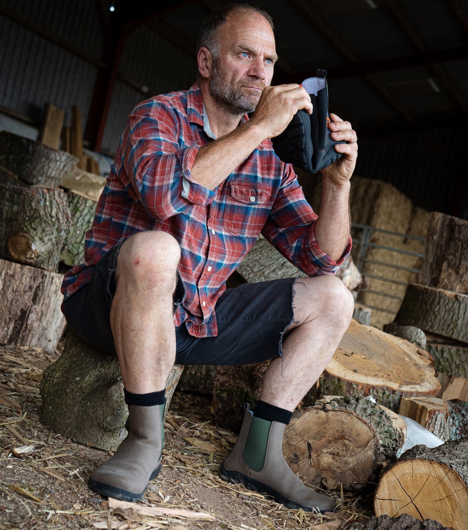 Sneaky Ninjas | Barefoot Safety Chelsea Boots in Light Brown - Barefoot Shoe Store