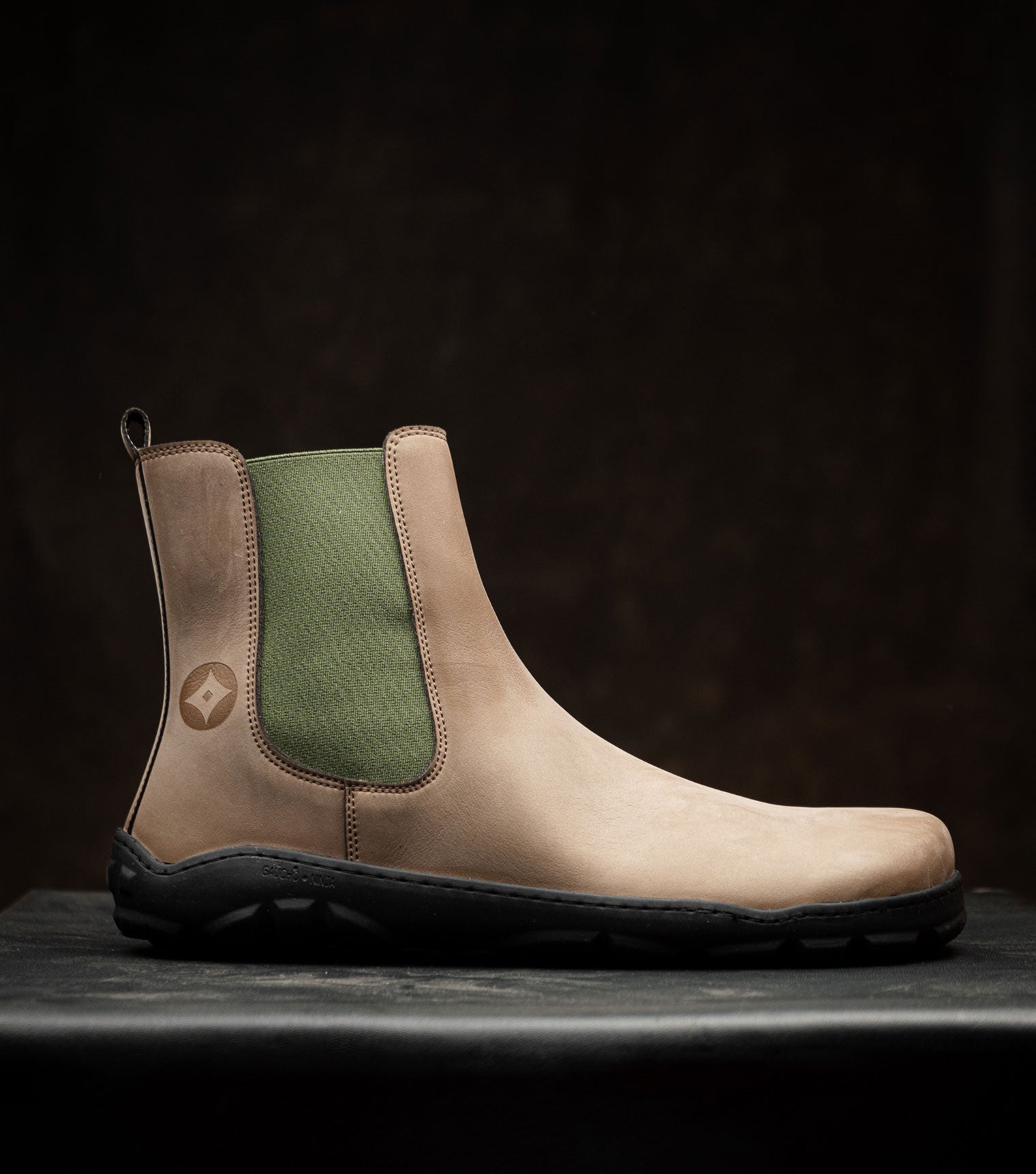 Sneaky Ninjas | Barefoot Safety Chelsea Boots in Light Brown - Barefoot Shoe Store