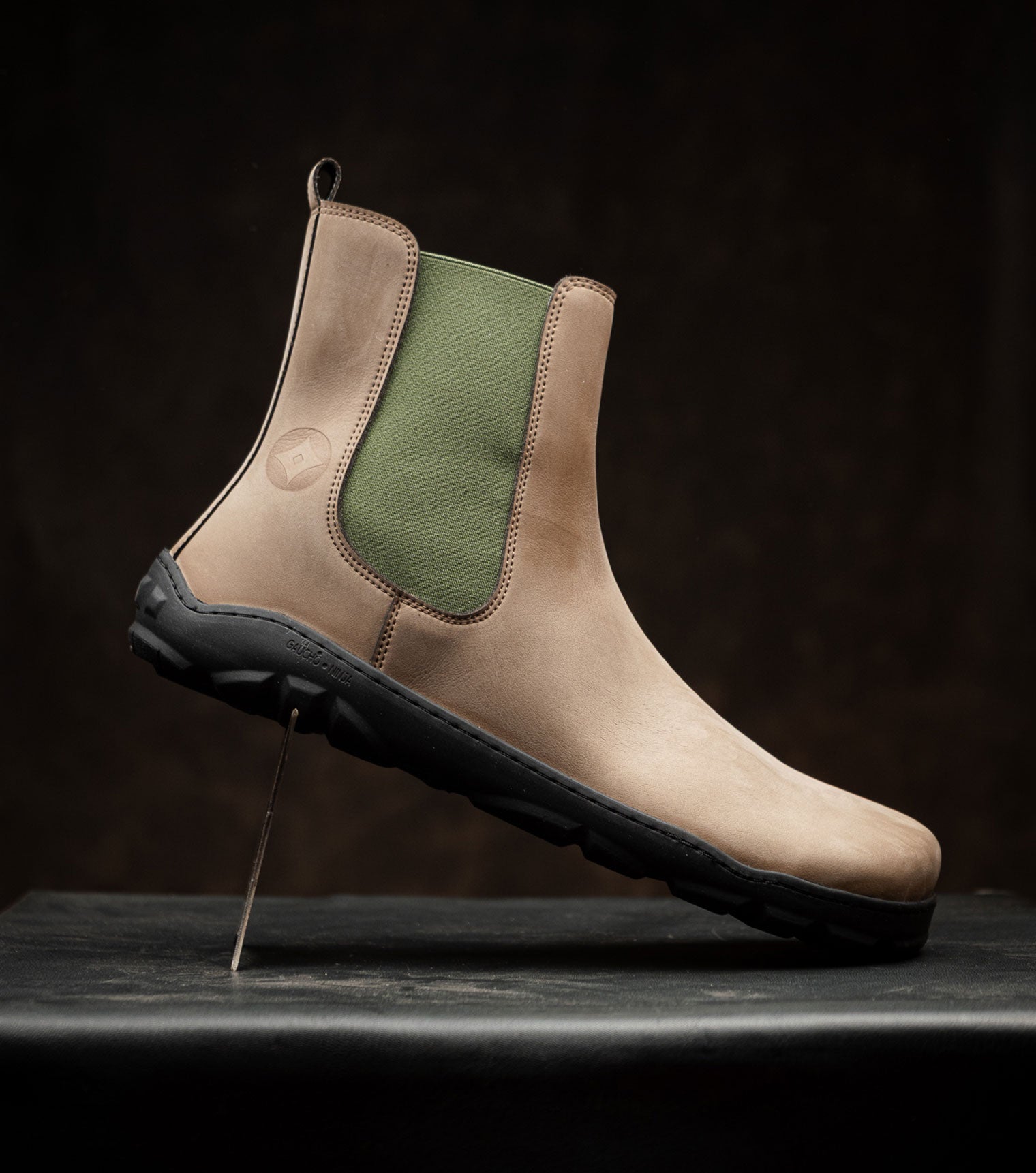 Sneaky Ninjas | Barefoot Safety Chelsea Boots in Light Brown - Barefoot Shoe Store