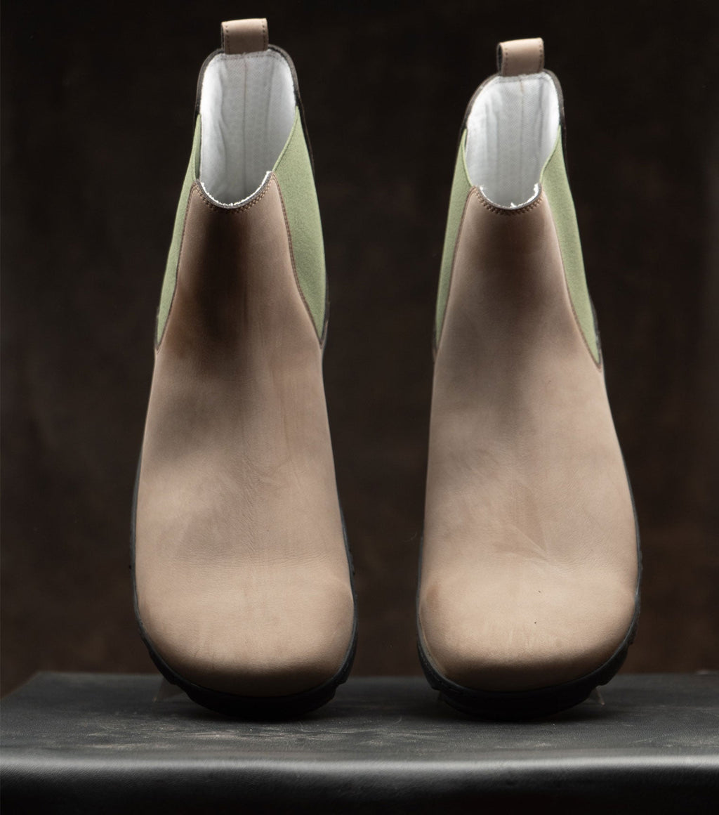 Sneaky Ninjas | Barefoot Safety Chelsea Boots in Light Brown - Barefoot Shoe Store