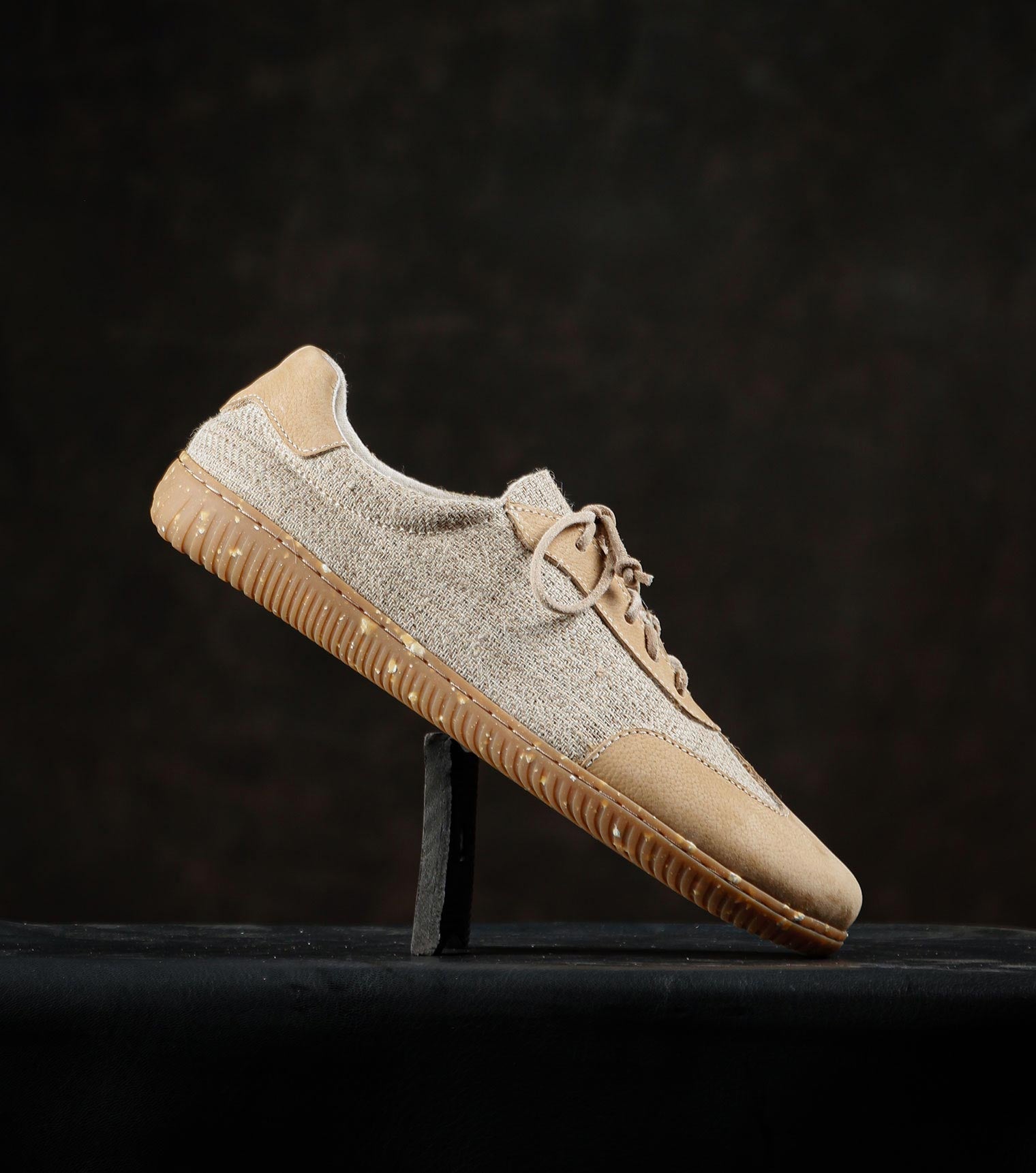 Sneaky Ninjas | Nettle and Suede Barefoot Retro Trainers - Barefoot Shoe Store