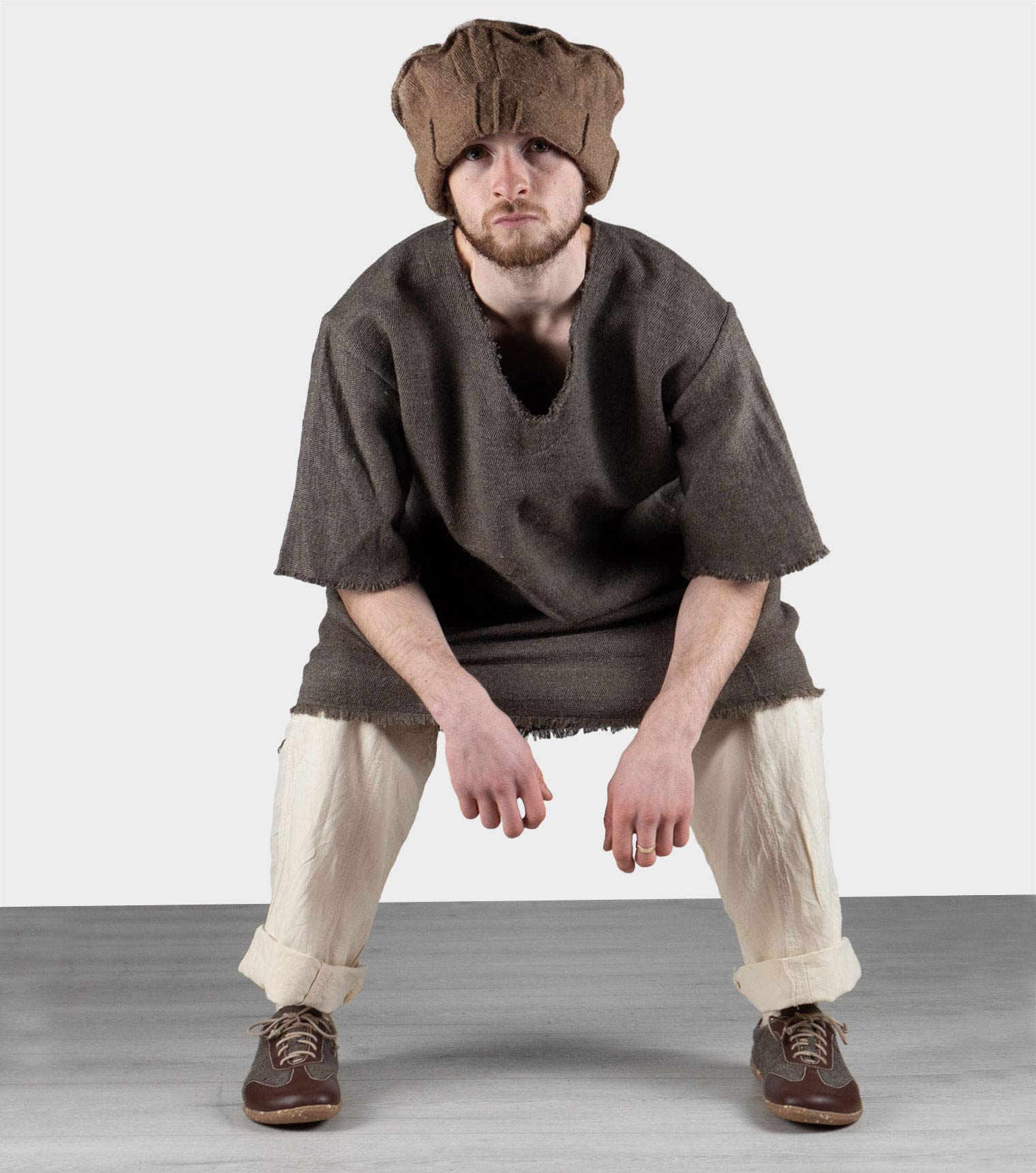 Sneaky Ninjas | Yak Wool and Leather Barefoot Retro Trainers - Barefoot Shoe Store